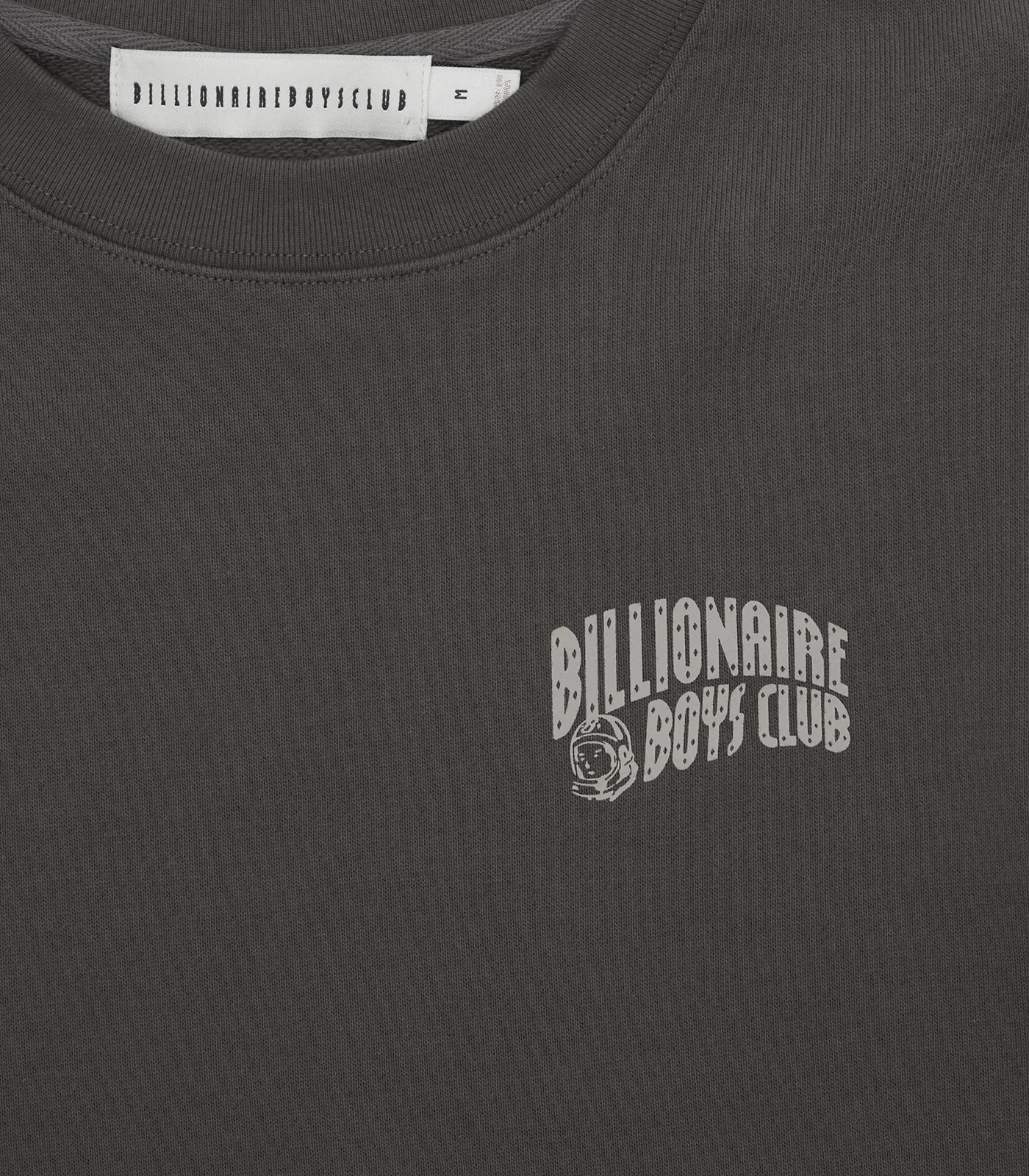 SMALL ARCH LOGO CREWNECK - SPACE GREY - Image 4