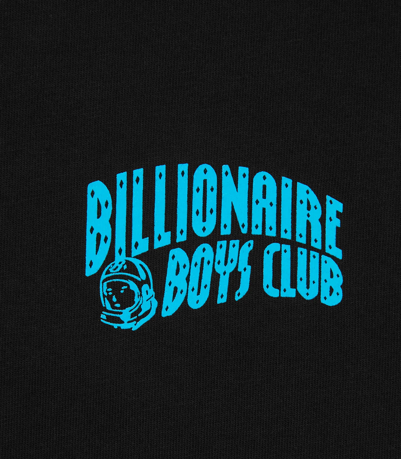 SMALL ARCH LOGO HIGHLIGHTER T-SHIRT - BLACK/BLUE - Image 3