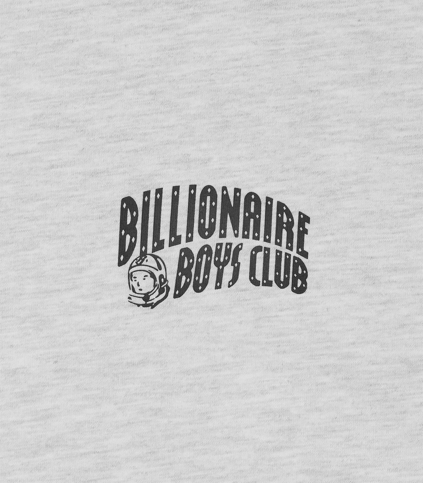 SMALL ARCH LOGO L/S T-SHIRT - HEATHER ASH - Image 3