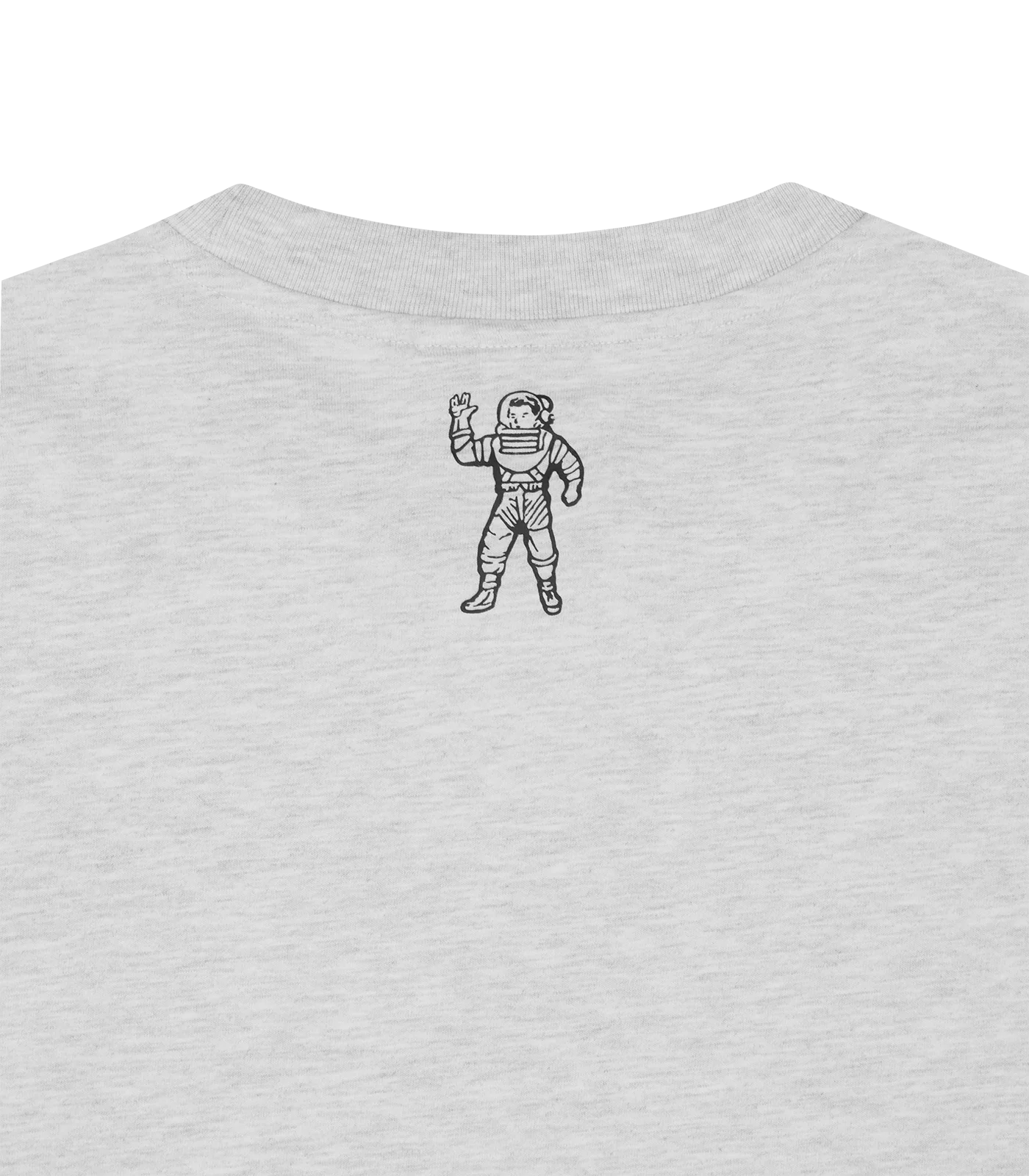 SMALL ARCH LOGO L/S T-SHIRT - HEATHER ASH - Image 5