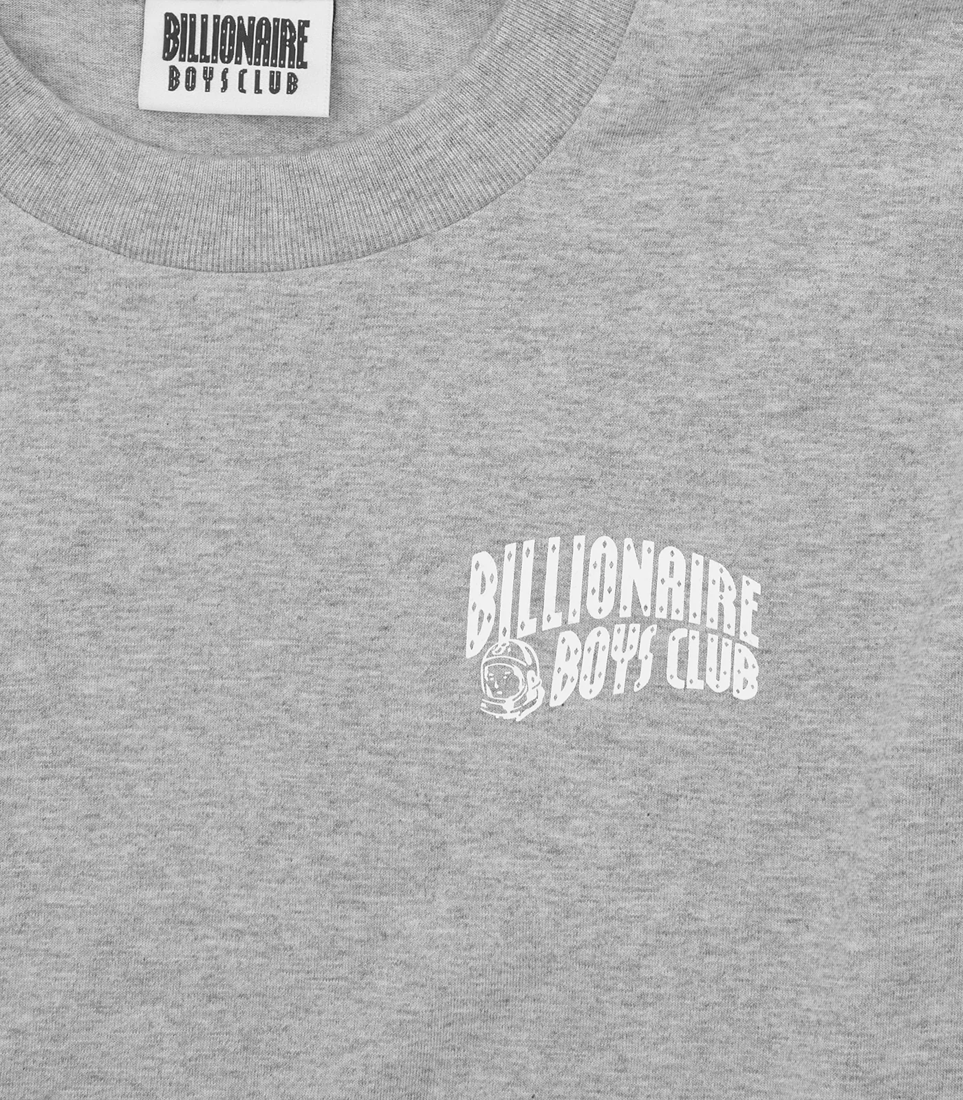 SMALL ARCH LOGO L/S T-SHIRT - HEATHER GREY - Image 4
