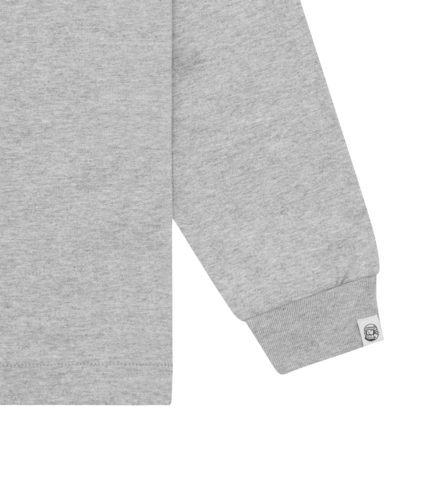 SMALL ARCH LOGO L/S T-SHIRT - HEATHER GREY - Image 5