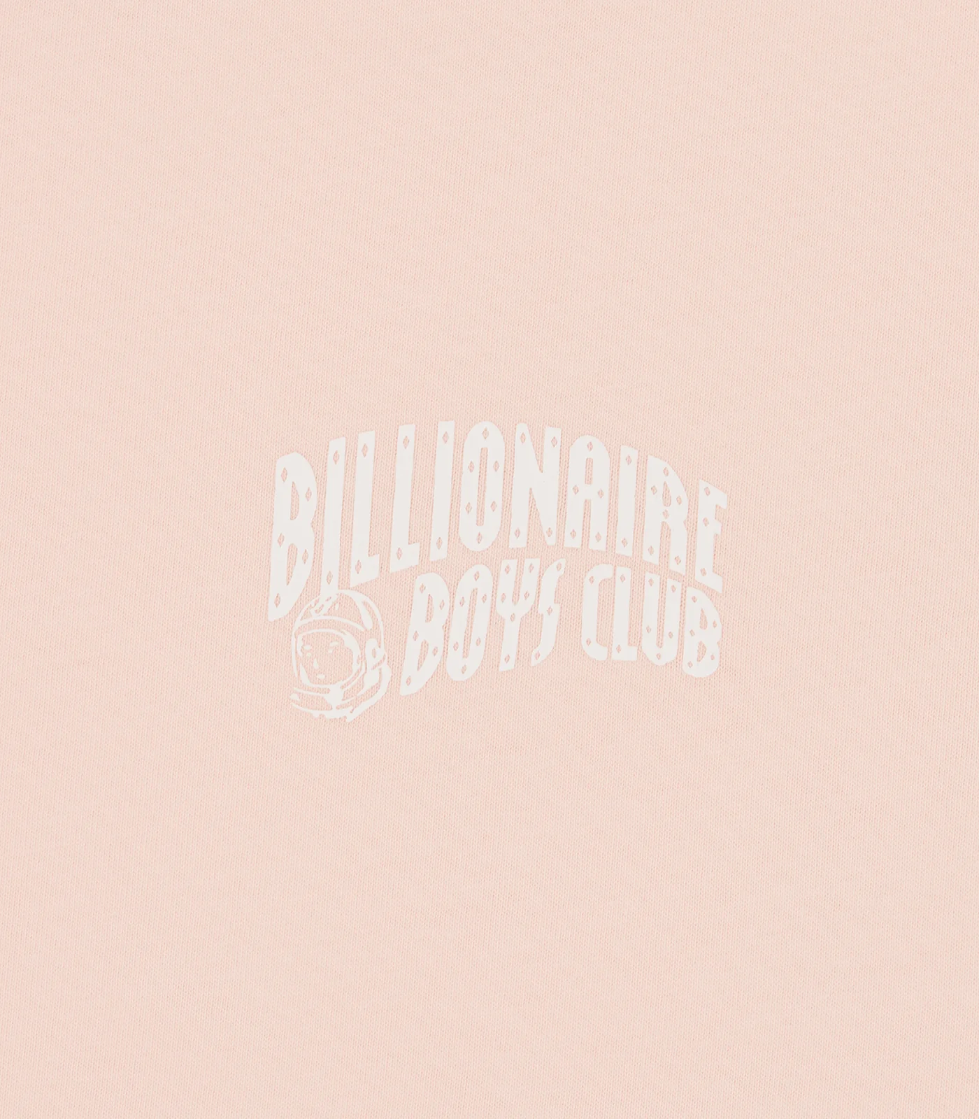 SMALL ARCH LOGO L/S T-SHIRT - POWDER PINK/WHITE LOGO - Image 3
