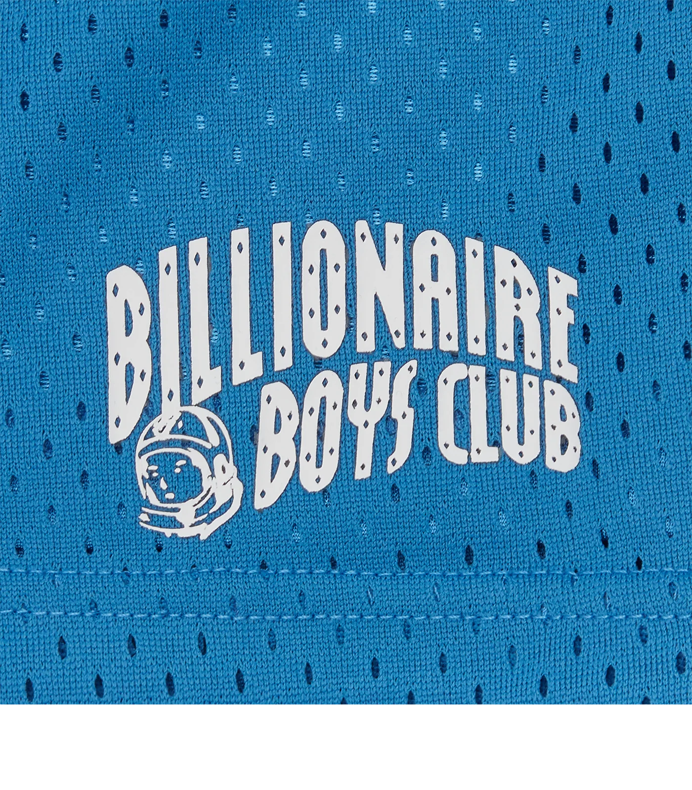 SMALL ARCH LOGO MESH SHORTS - AQUA BLUE - Image 3