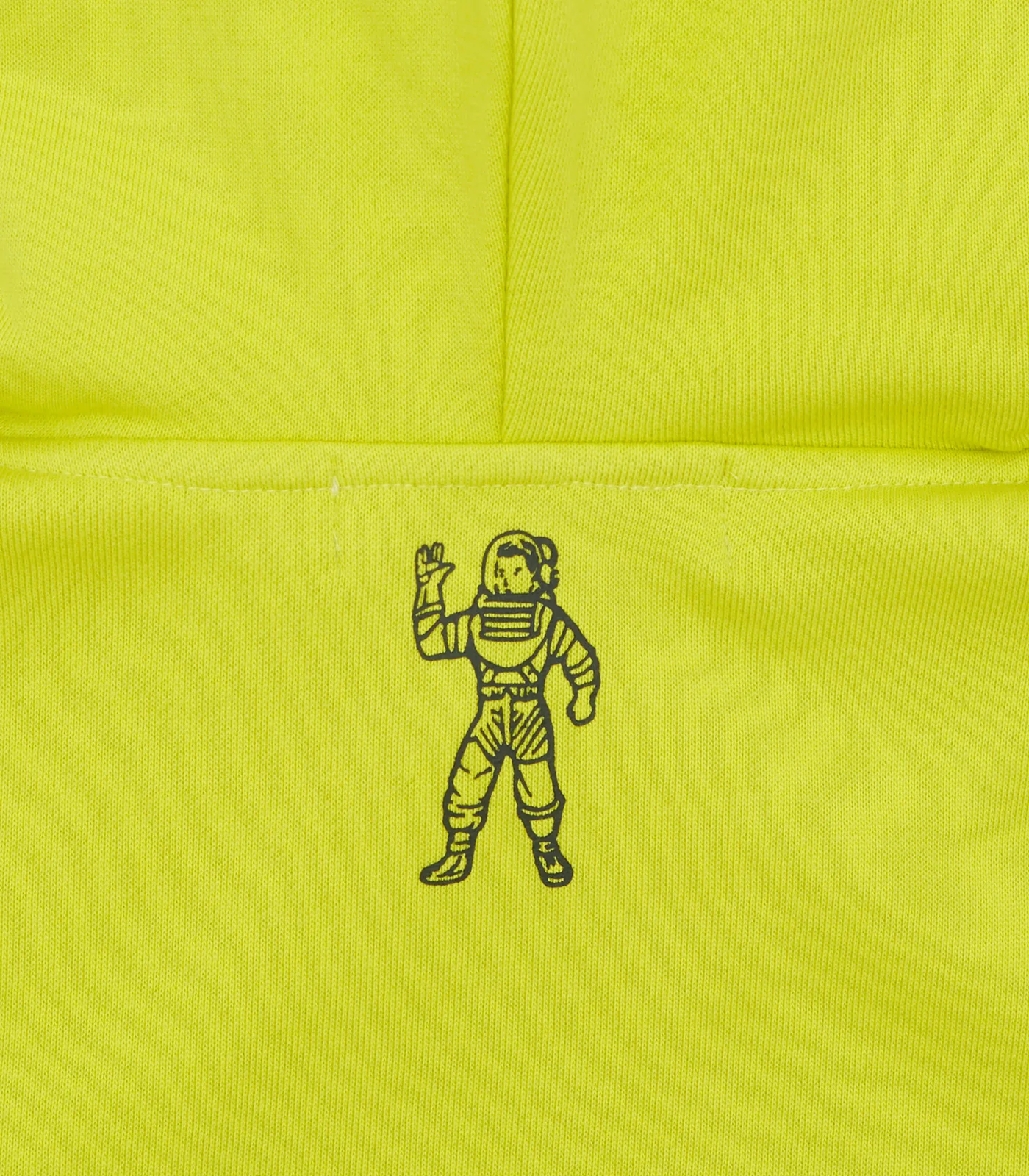 SMALL ARCH LOGO POPOVER HOOD - ACID YELLOW - Image 5