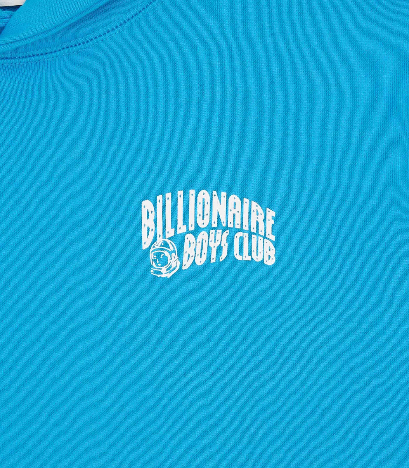 SMALL ARCH LOGO POPOVER HOOD - AQUA BLUE - Image 3