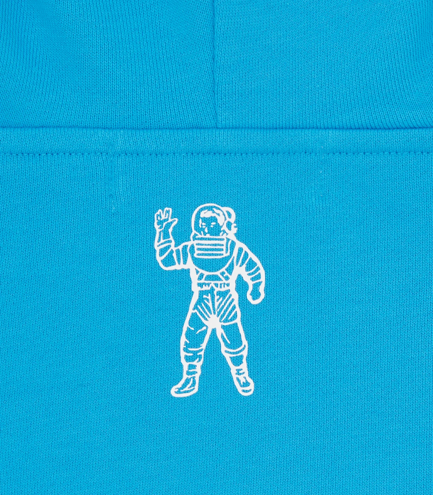 SMALL ARCH LOGO POPOVER HOOD - AQUA BLUE - Image 5