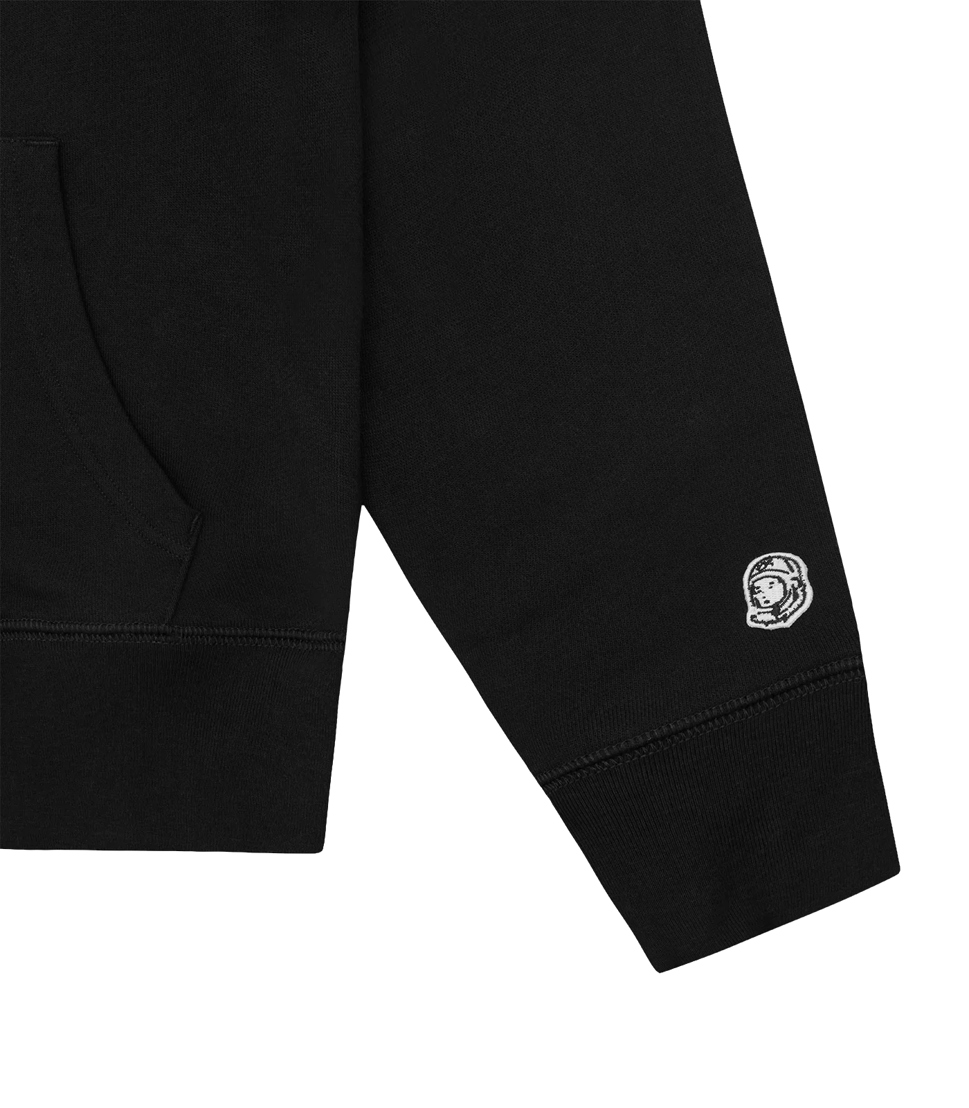 SMALL ARCH LOGO POPOVER HOOD - BLACK - Image 4