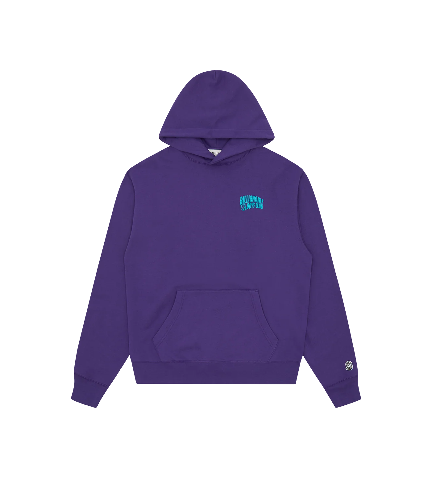 SMALL ARCH LOGO POPOVER HOOD - GRAPE