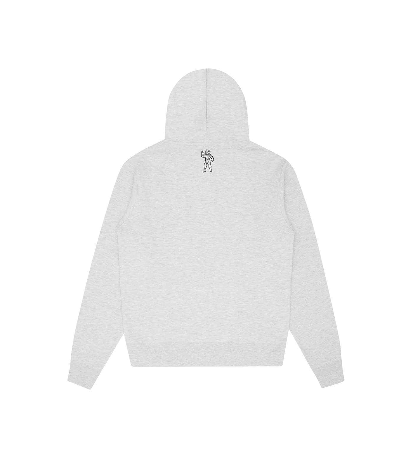 SMALL ARCH LOGO POPOVER HOOD - HEATHER ASH - Image 2