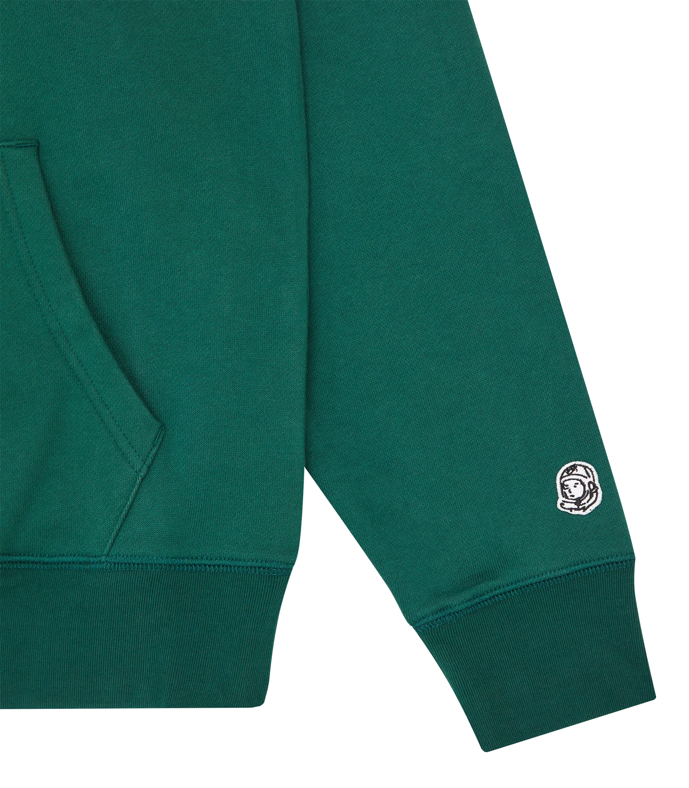 SMALL ARCH LOGO POPOVER HOOD - FOREST GREEN - Image 3