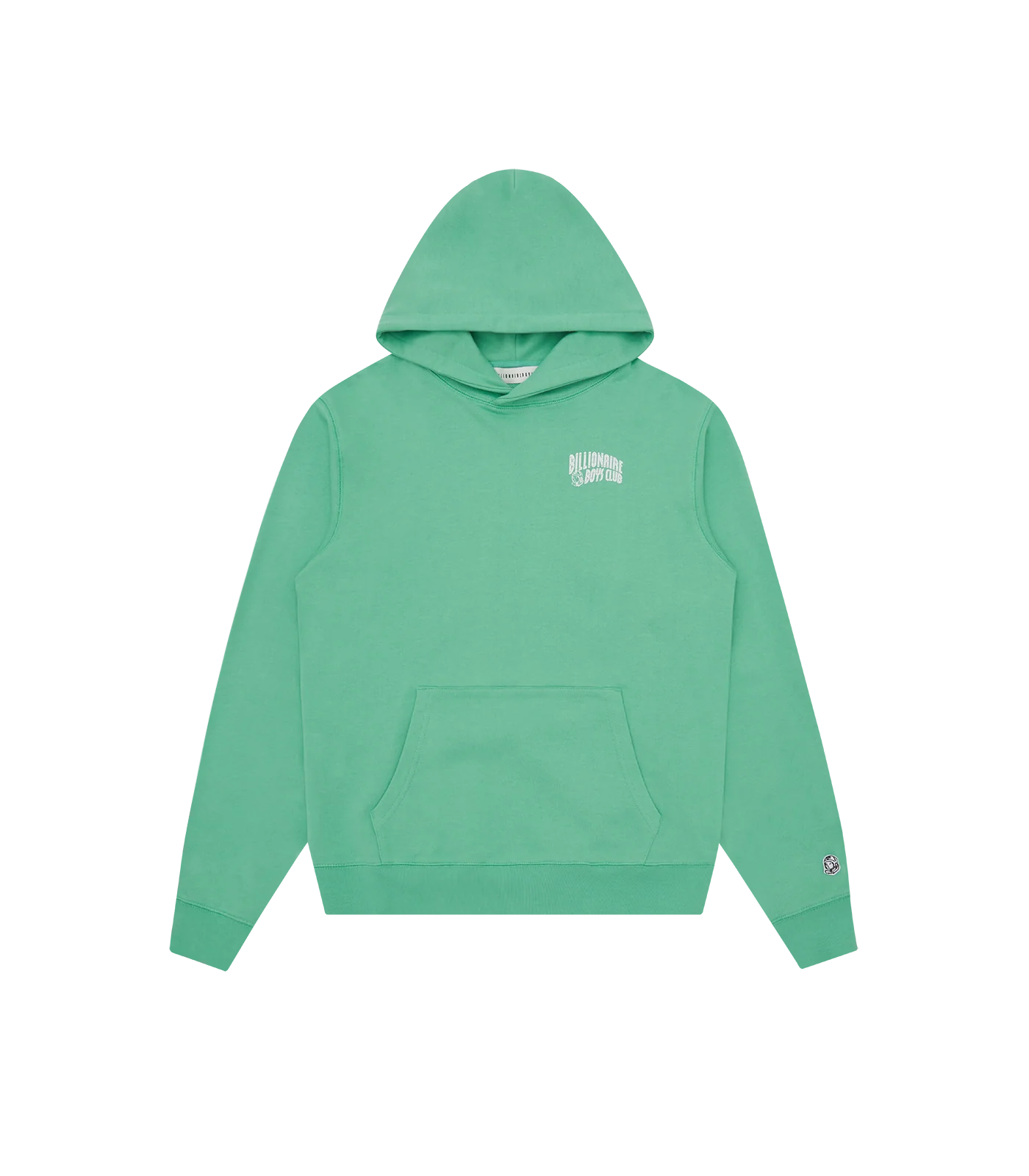 SMALL ARCH LOGO POPOVER HOOD - MINT