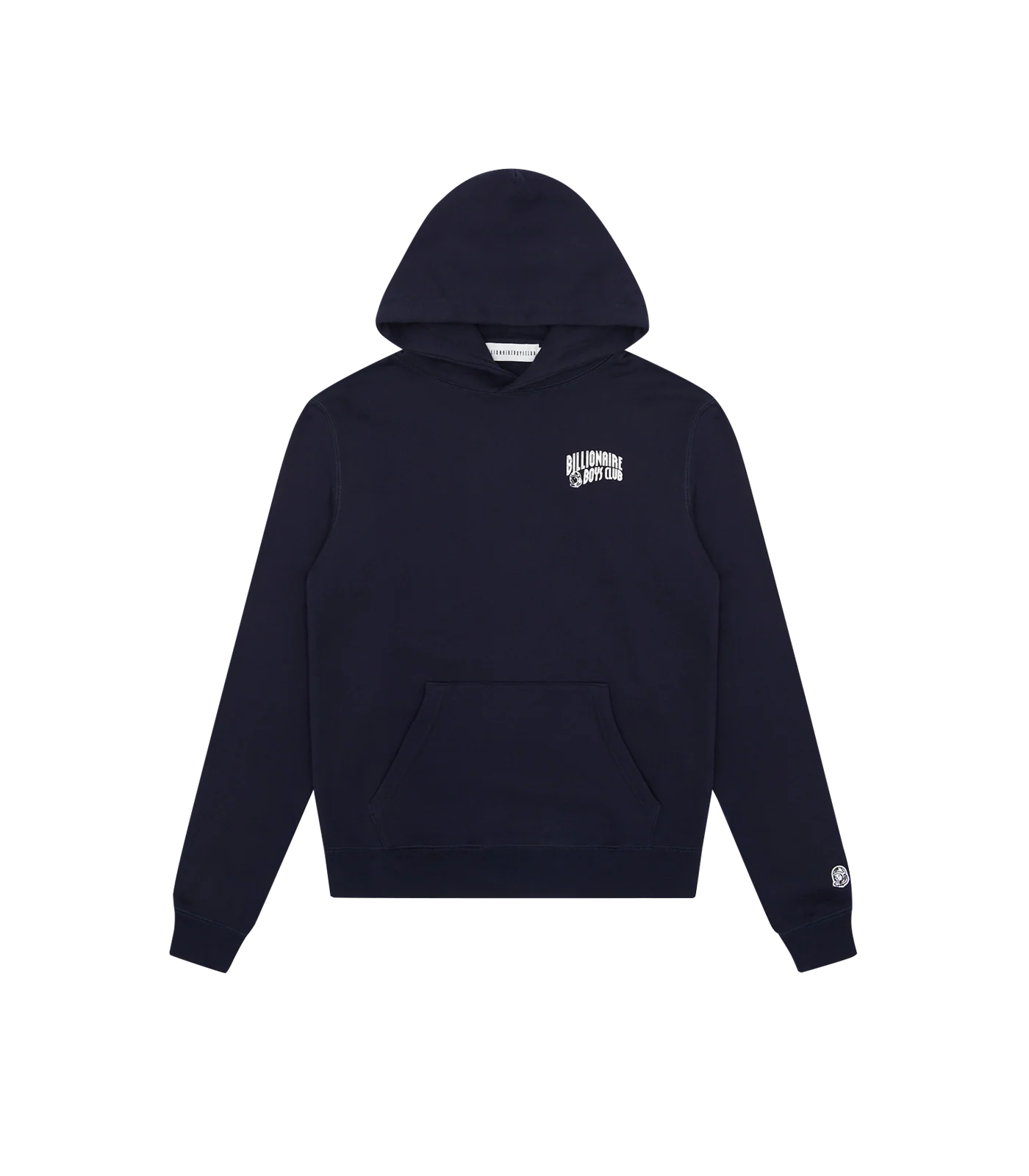 SMALL ARCH LOGO POPOVER HOOD - NAVY/WHITE LOGO