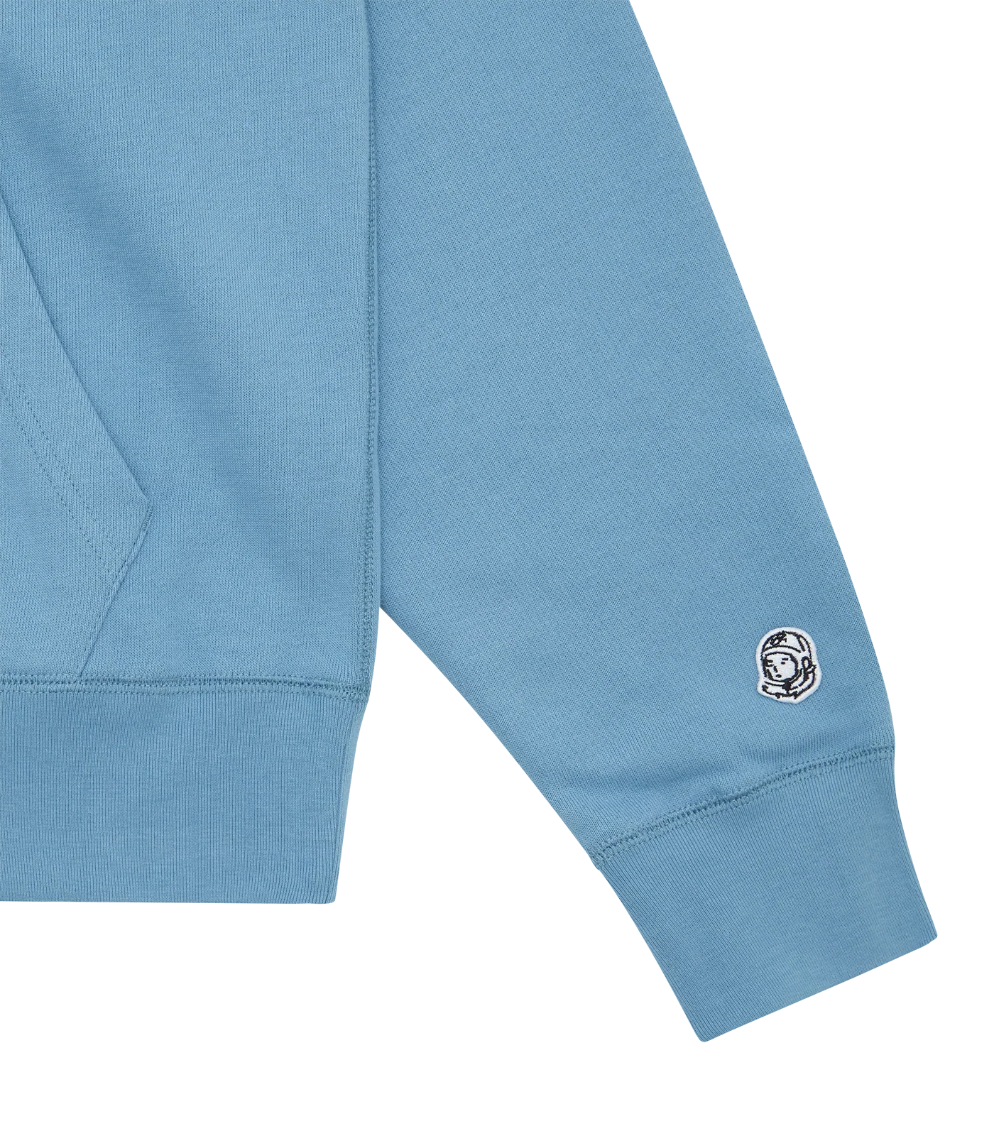 SMALL ARCH LOGO POPOVER HOOD - POWDER BLUE - Image 4