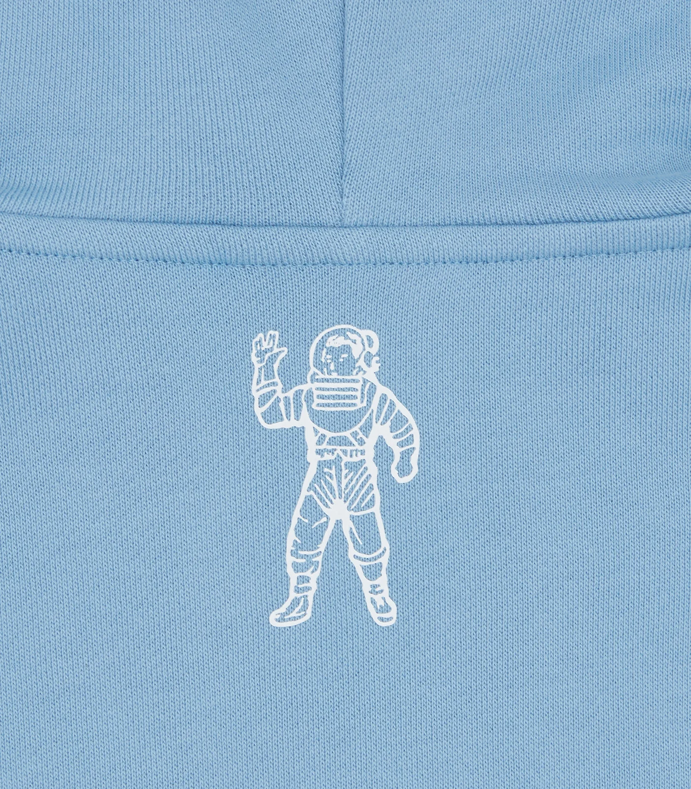 SMALL ARCH LOGO POPOVER HOOD - POWDER BLUE/WHITE LOGO - Image 5