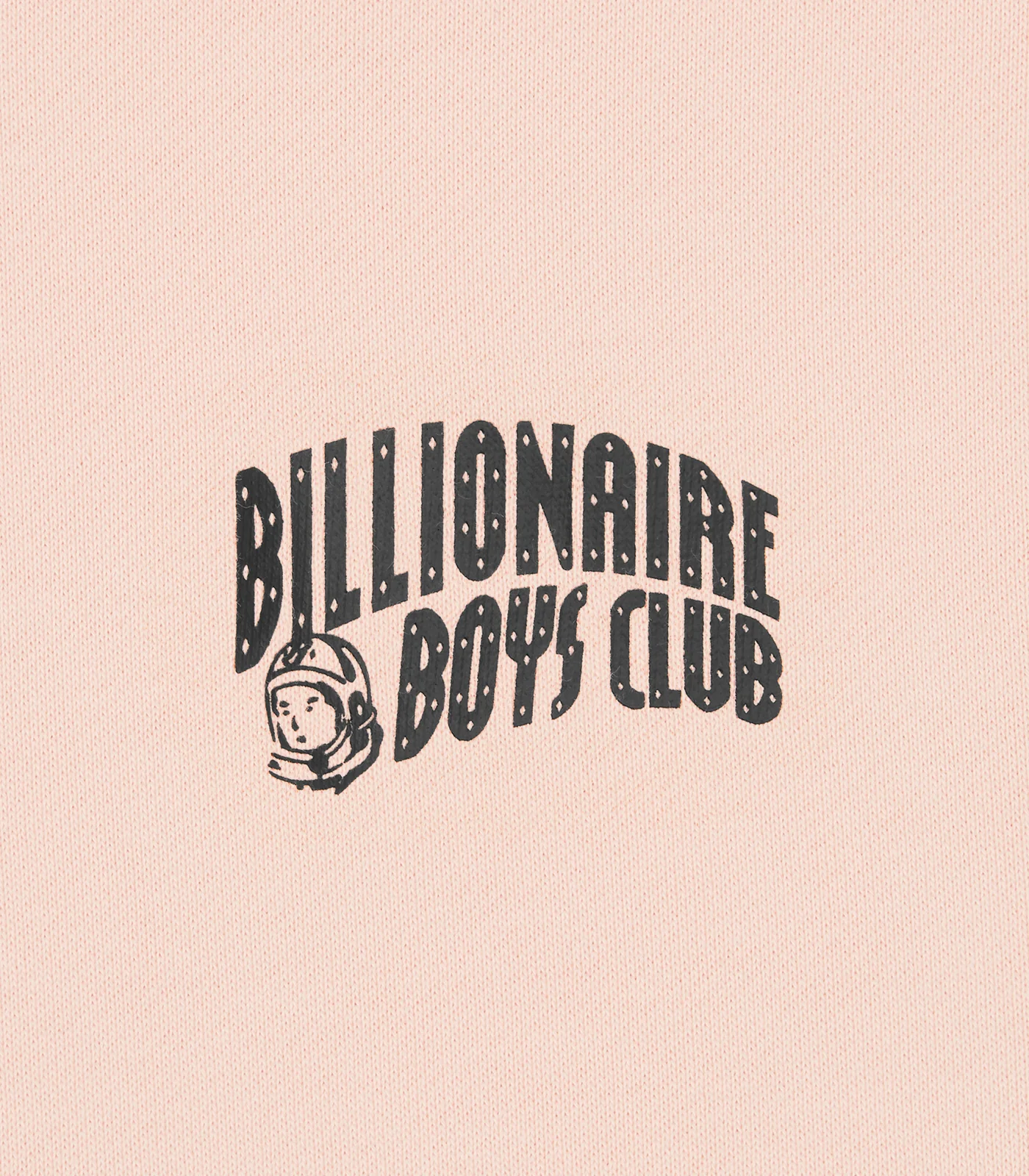 SMALL ARCH LOGO POPOVER HOOD - POWDER PINK - Image 3