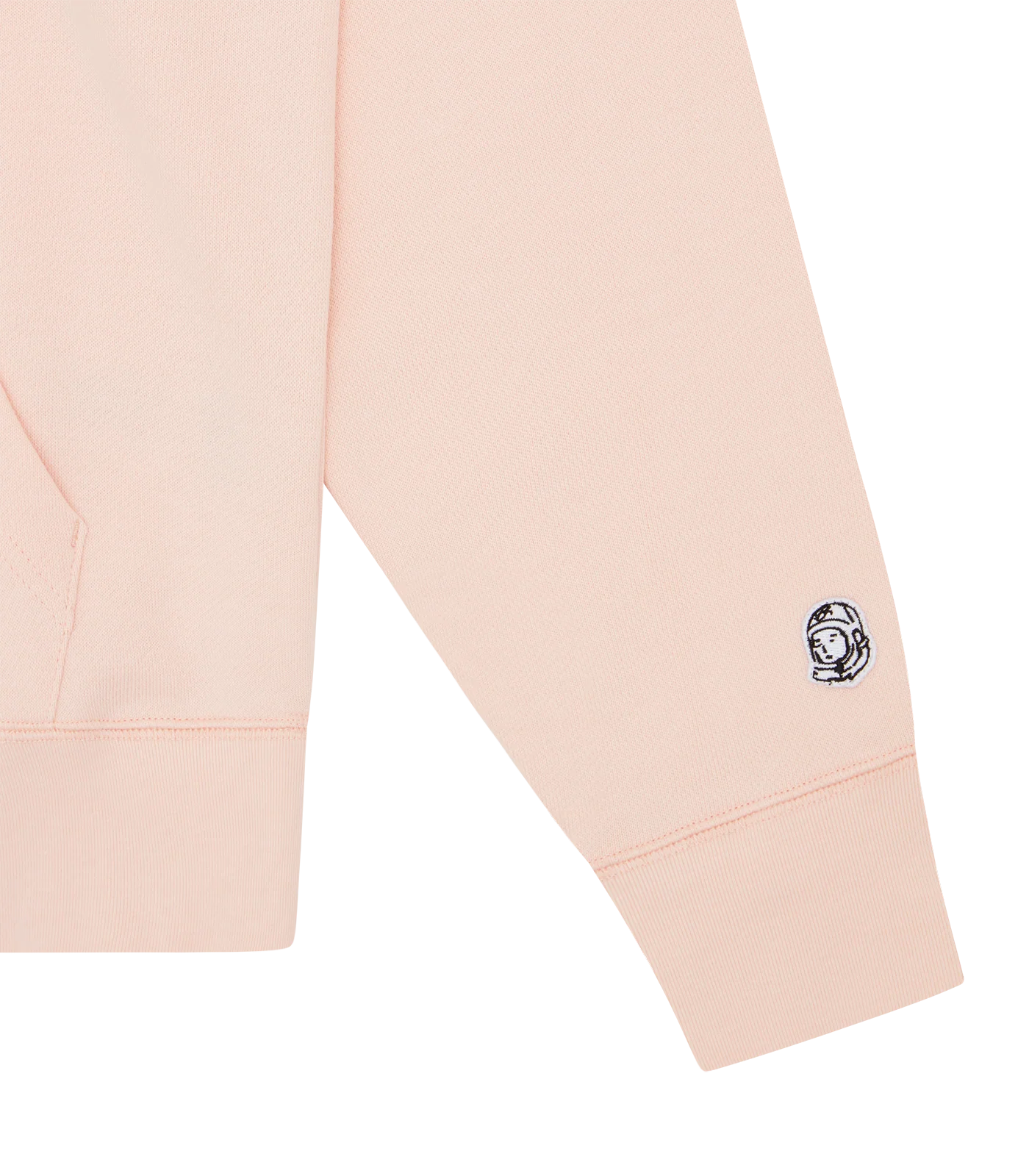 SMALL ARCH LOGO POPOVER HOOD - POWDER PINK - Image 4