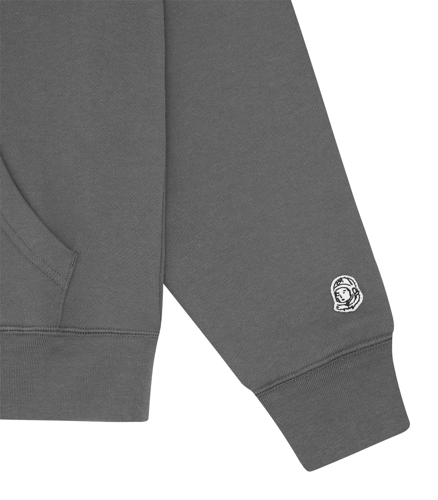 SMALL ARCH LOGO POPOVER HOOD - SPACE GREY - Image 4
