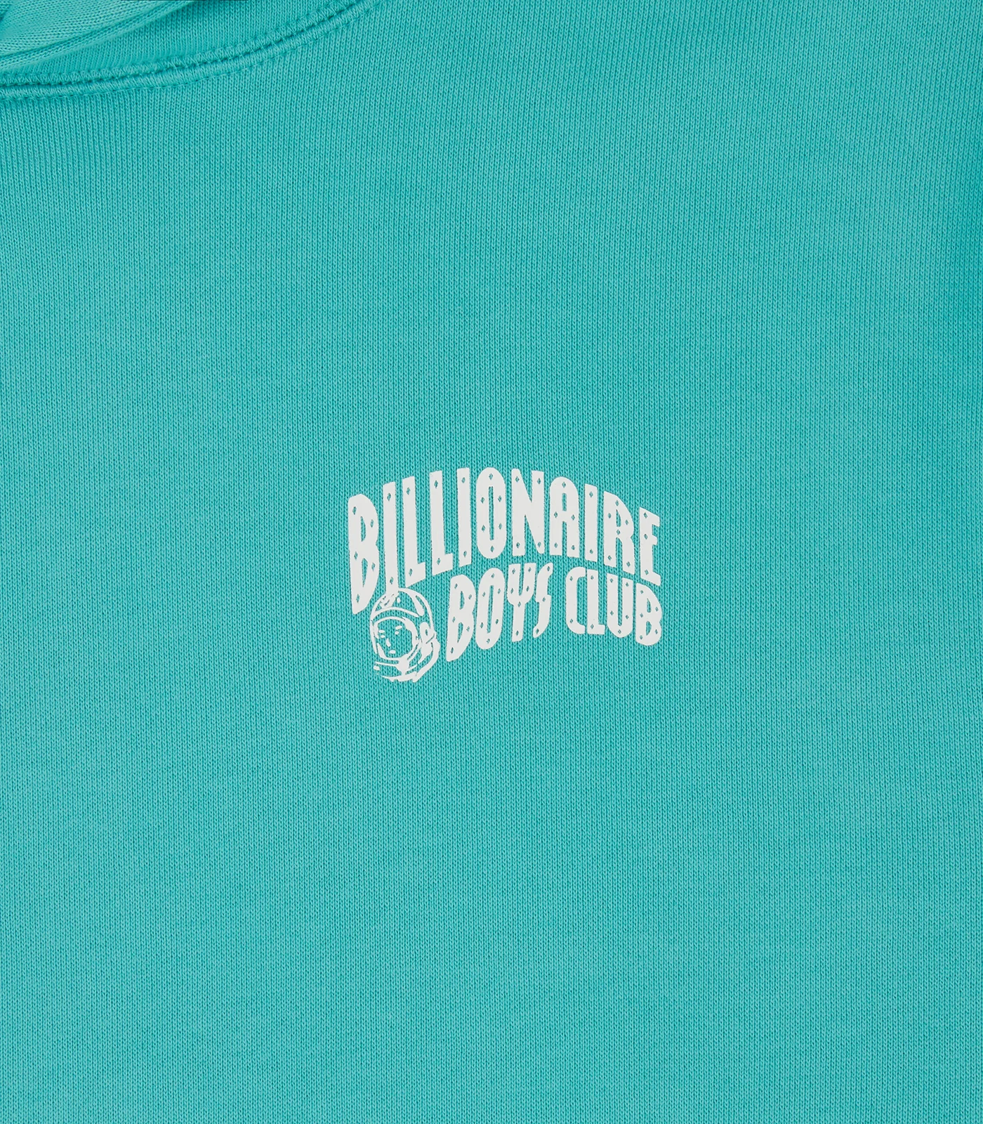 SMALL ARCH LOGO POPOVER HOOD - TEAL - Image 3