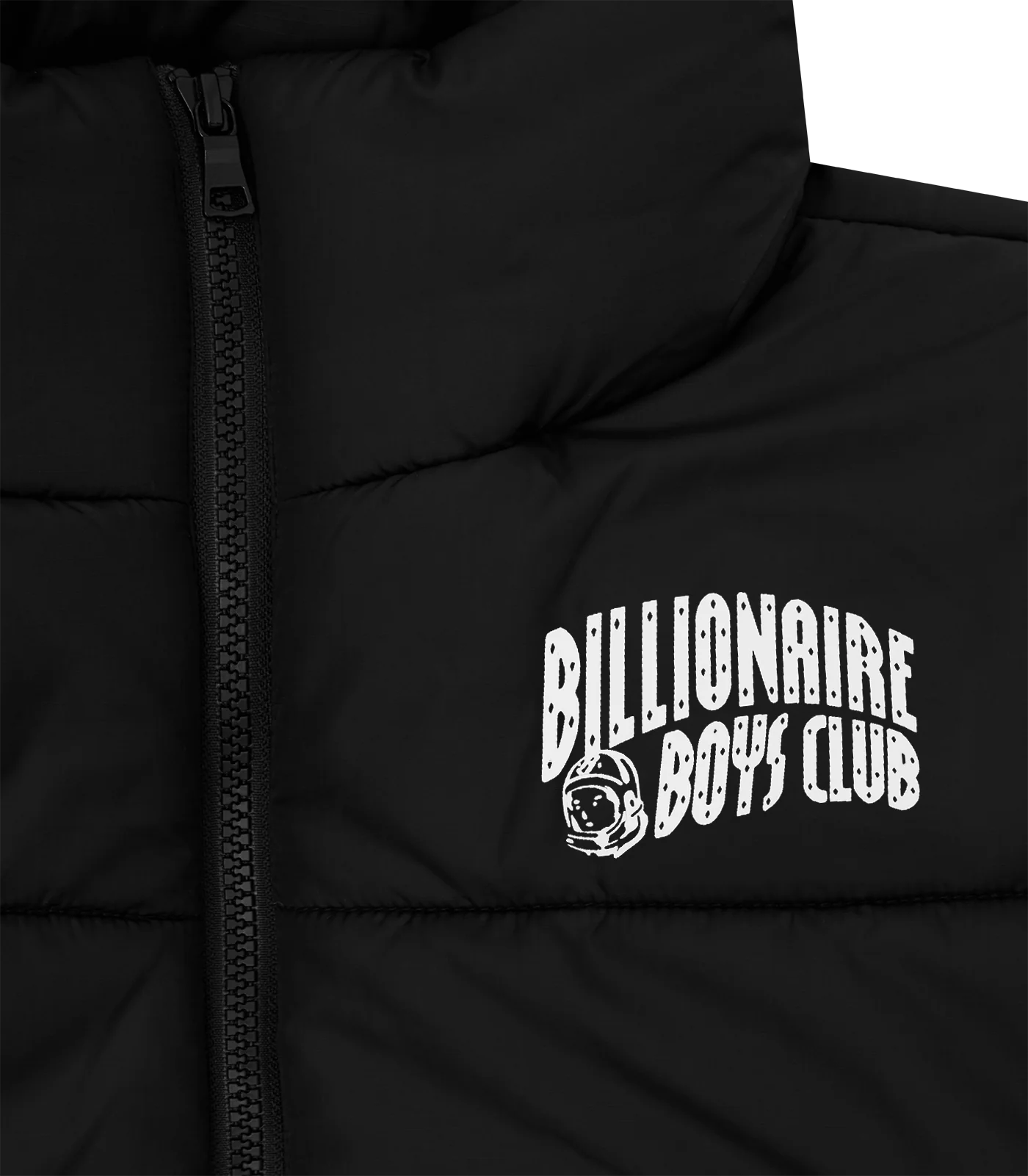 SMALL ARCH LOGO PUFFER JACKET - BLACK - Image 3