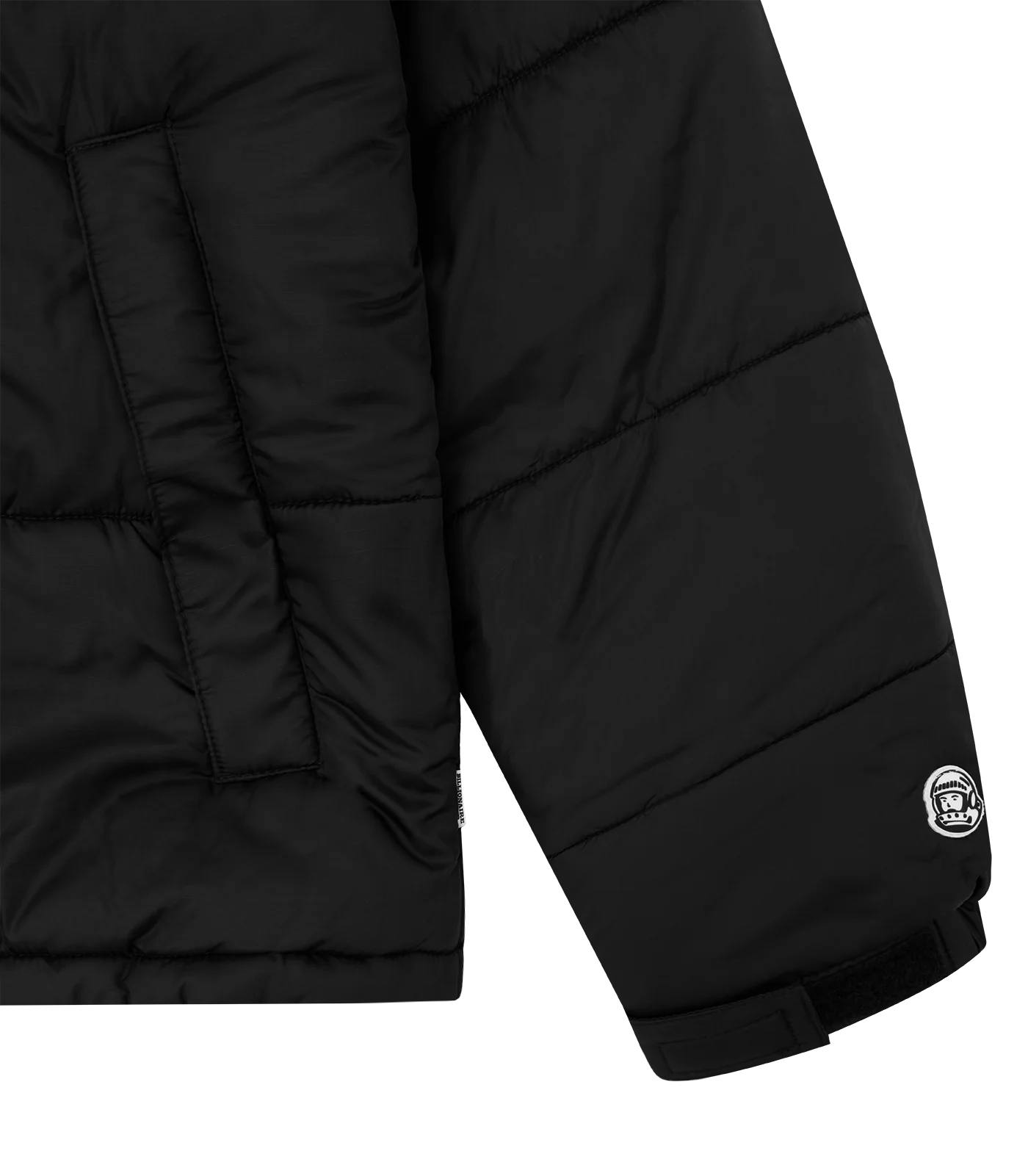 SMALL ARCH LOGO PUFFER JACKET - BLACK - Image 4