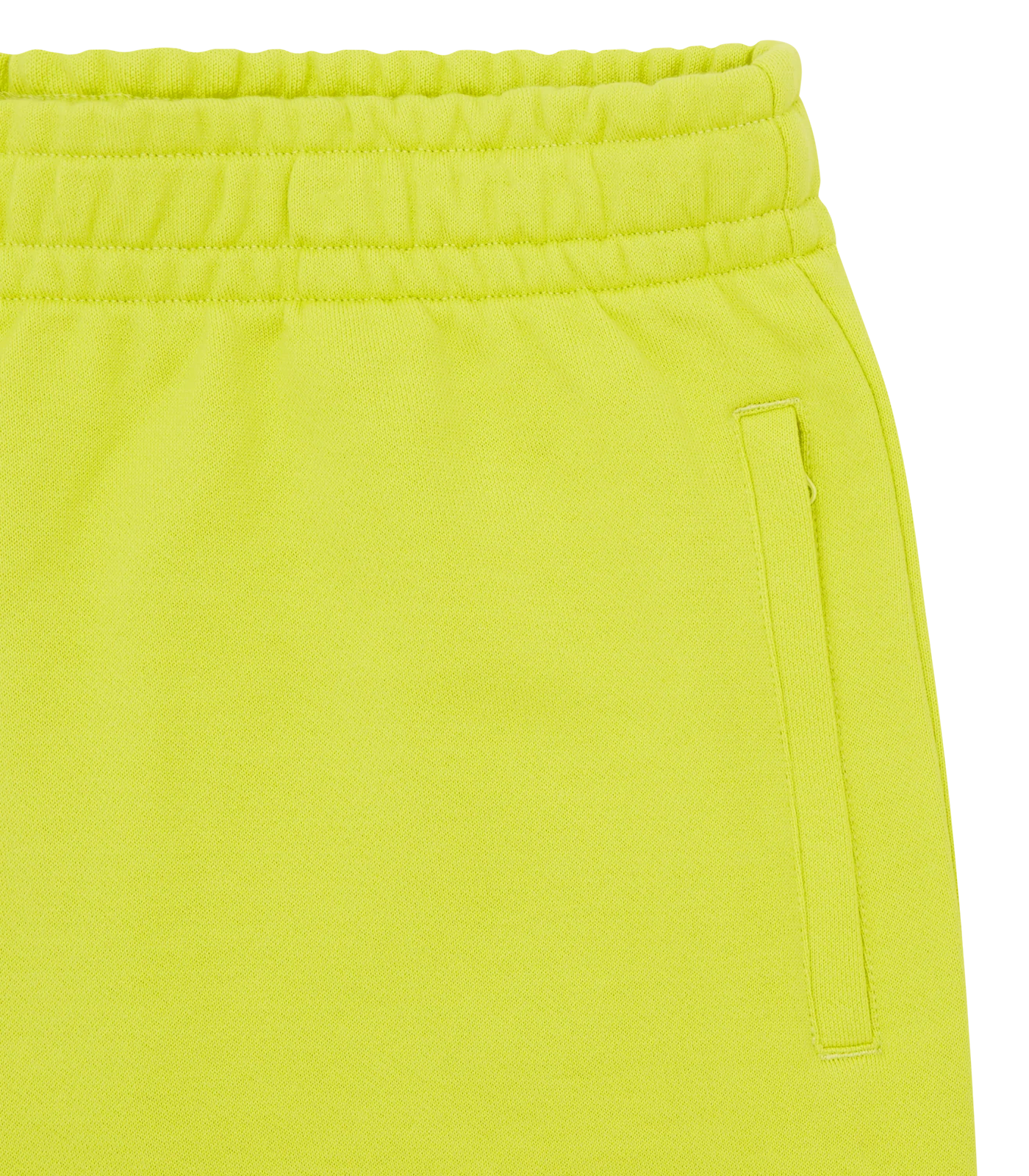 SMALL ARCH LOGO SHORTS - ACID YELLOW - Image 4