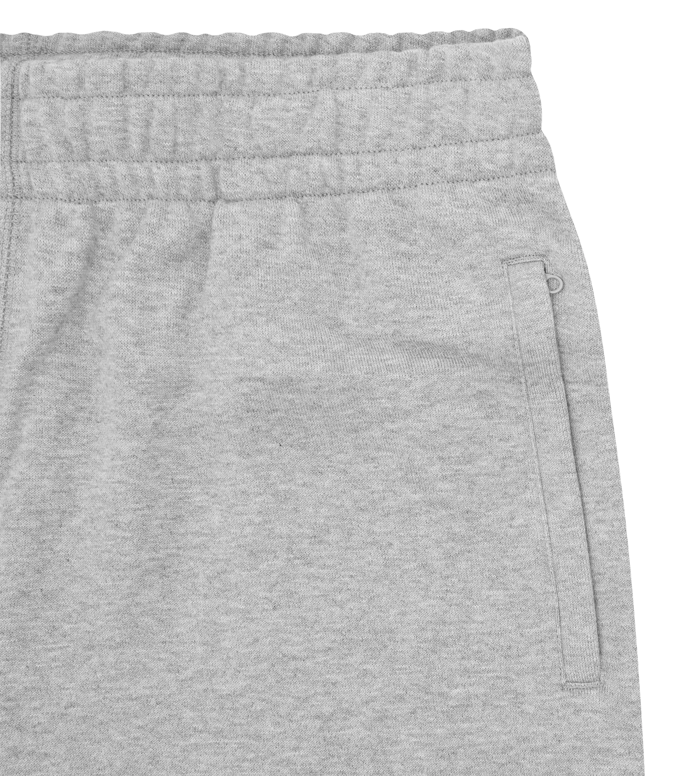 SMALL ARCH LOGO SHORTS - HEATHER GREY - Image 4