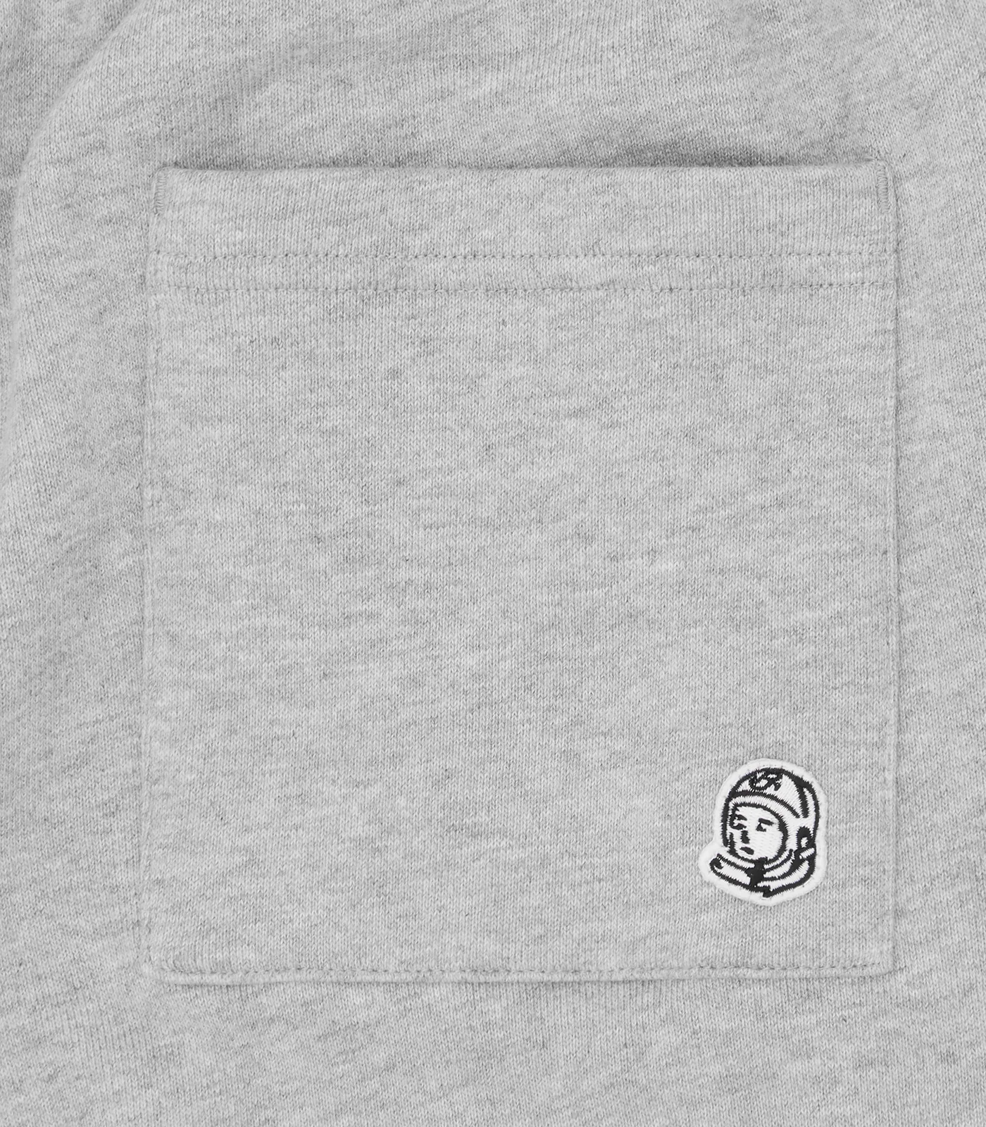 SMALL ARCH LOGO SHORTS - HEATHER GREY/BLUE LOGO - Image 4