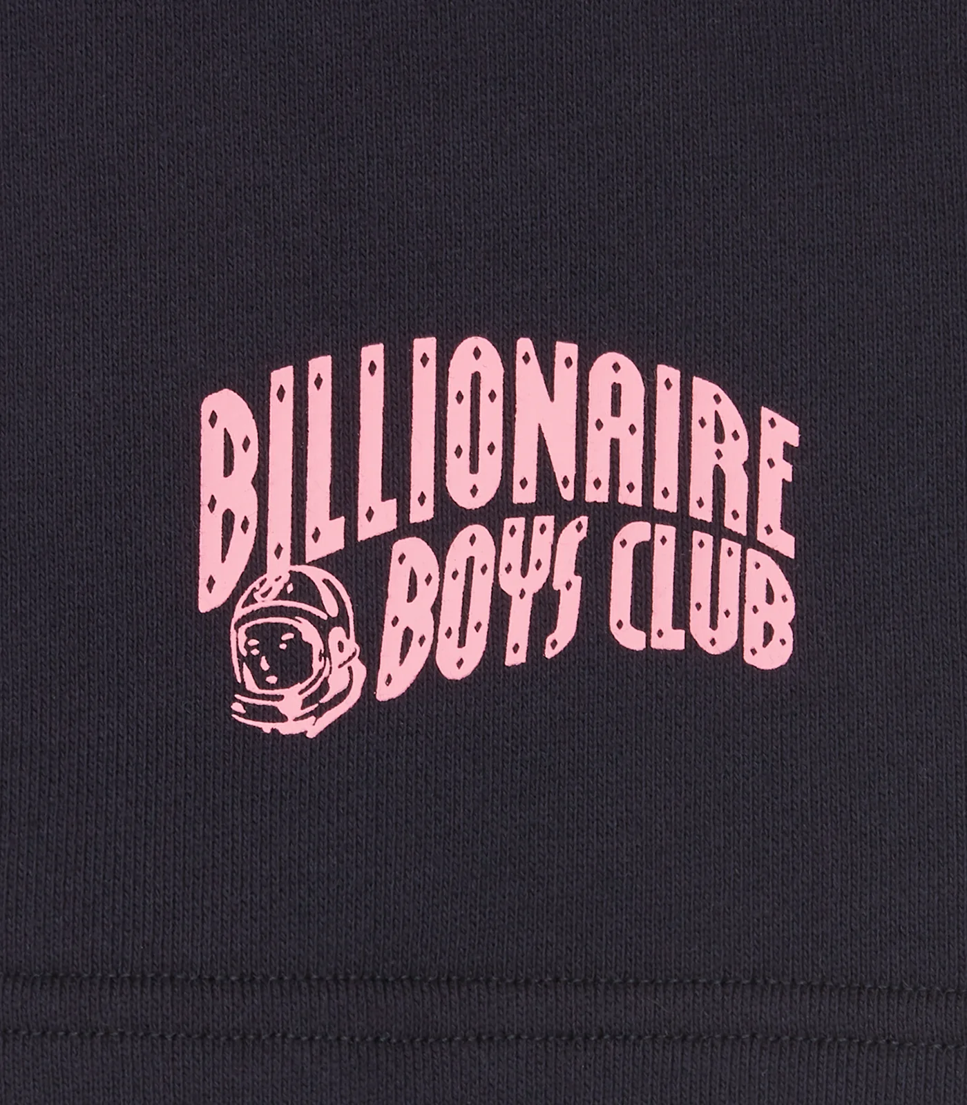SMALL ARCH LOGO SHORTS - NAVY/PINK LOGO - Image 3