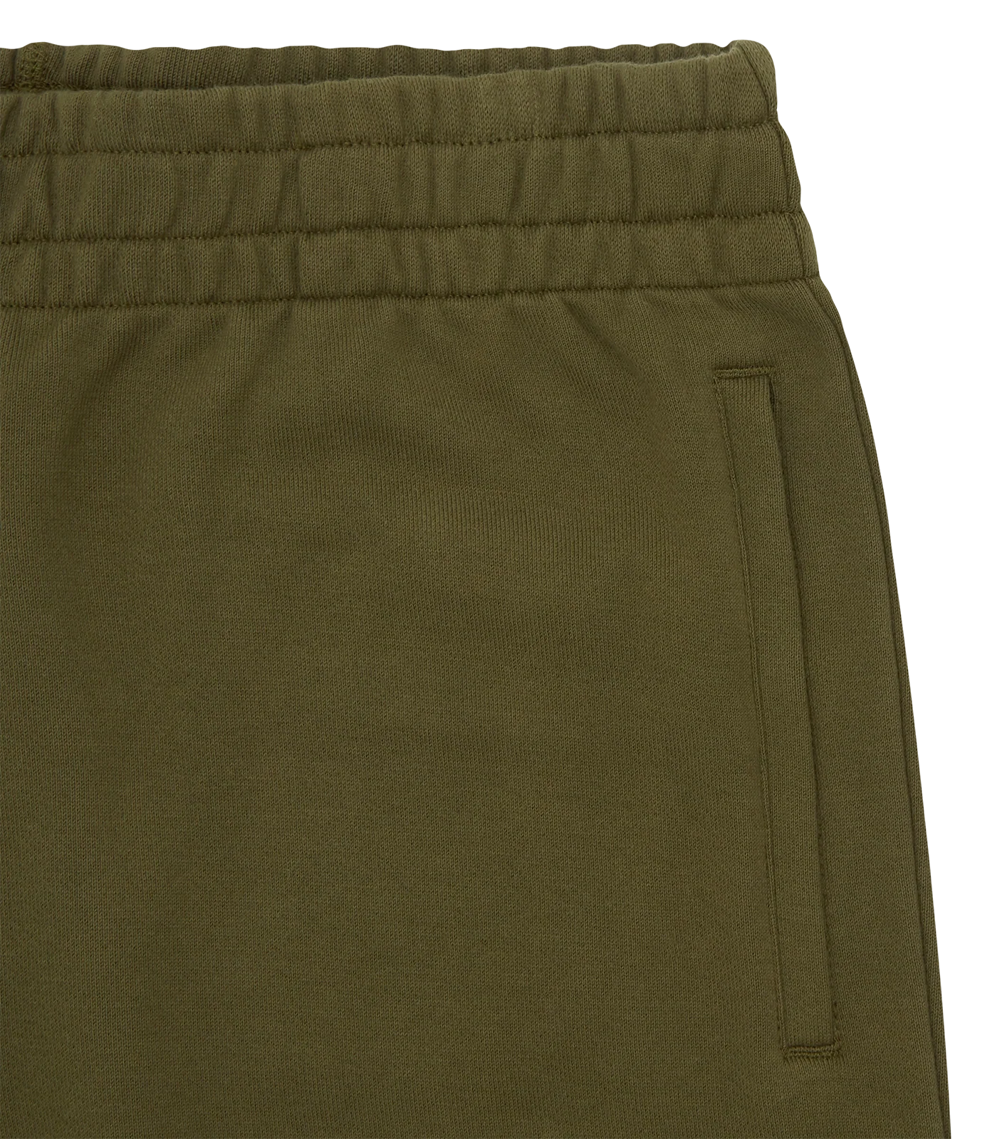 SMALL ARCH LOGO SHORTS - OLIVE - Image 5