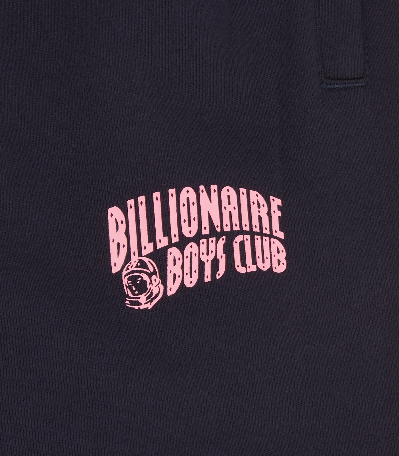 SMALL ARCH LOGO SWEATPANTS - NAVY/PINK LOGO - Image 3