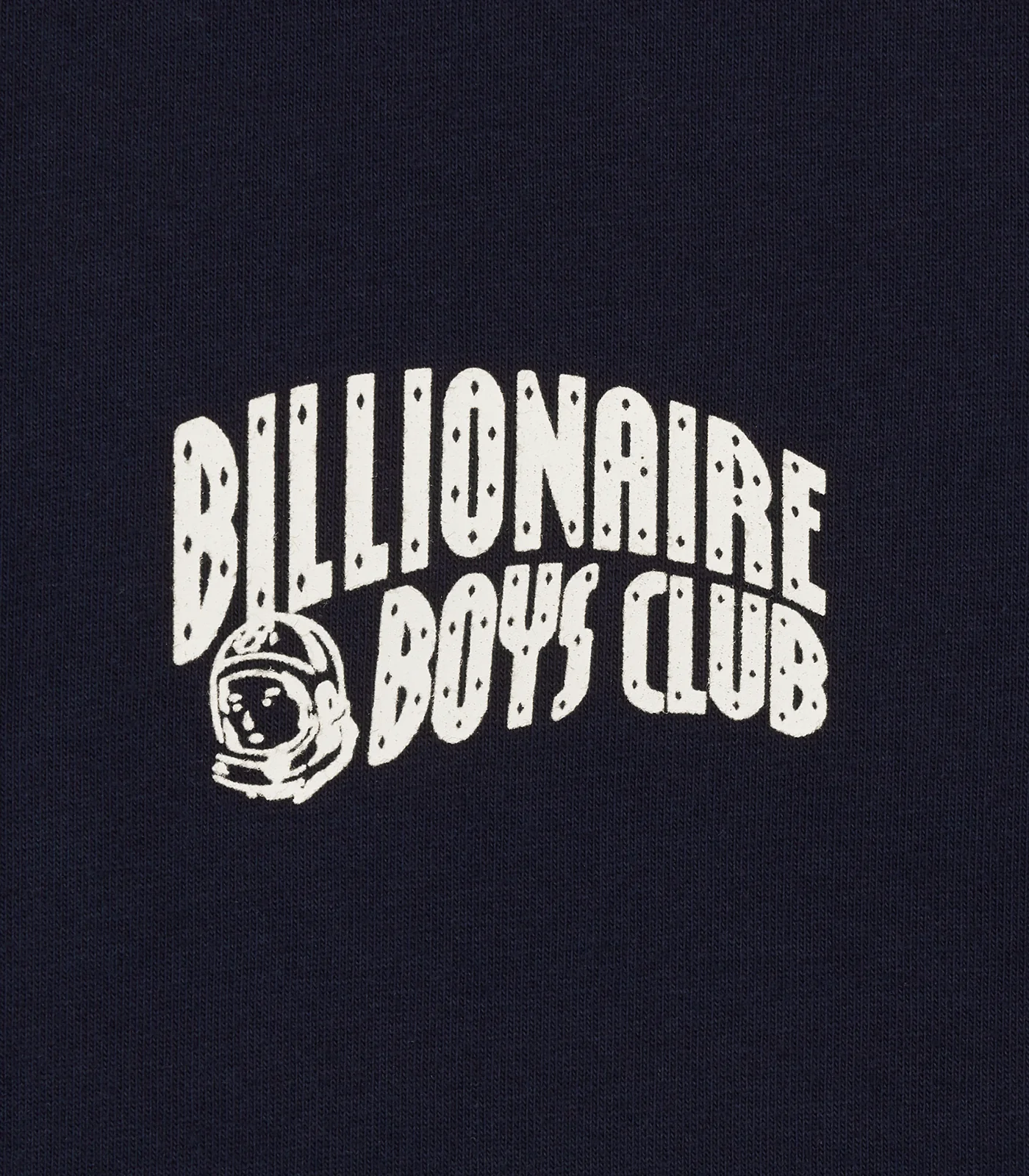 SMALL ARCH LOGO T-SHIRT - NAVY/WHITE LOGO - Image 3