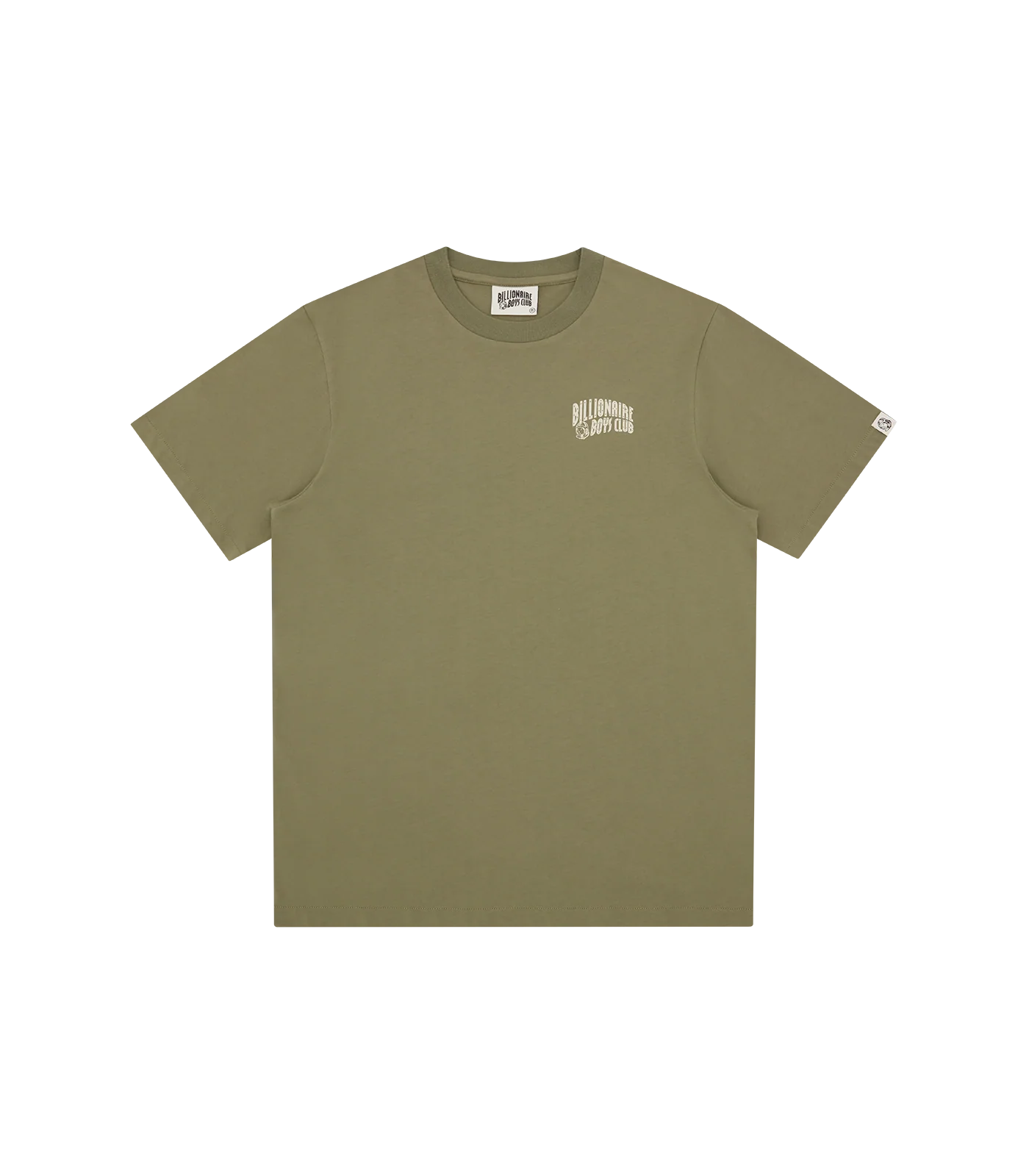 SMALL ARCH LOGO T-SHIRT - OLIVE/ECRU LOGO