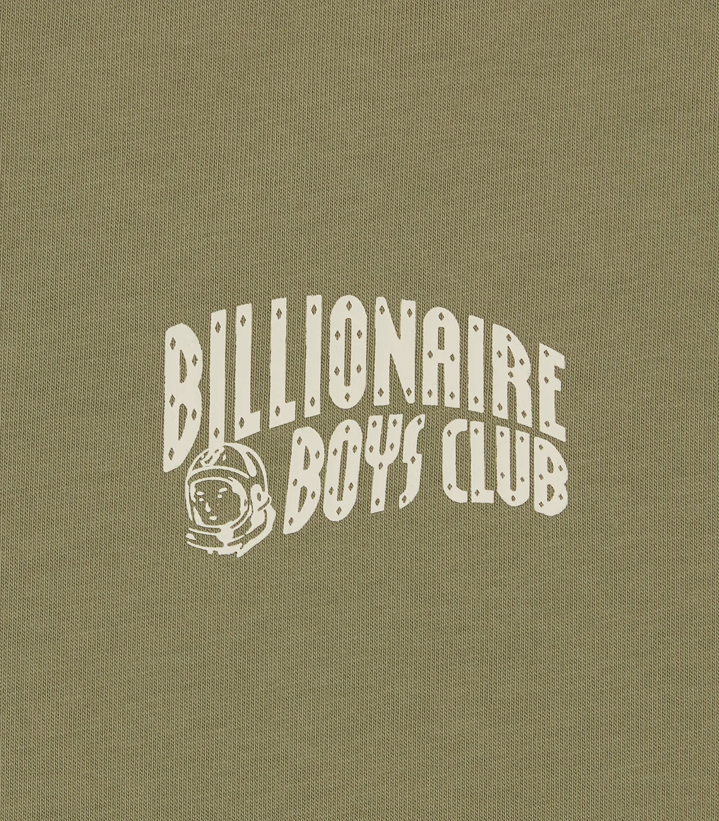 SMALL ARCH LOGO T-SHIRT - OLIVE/ECRU LOGO - Image 3