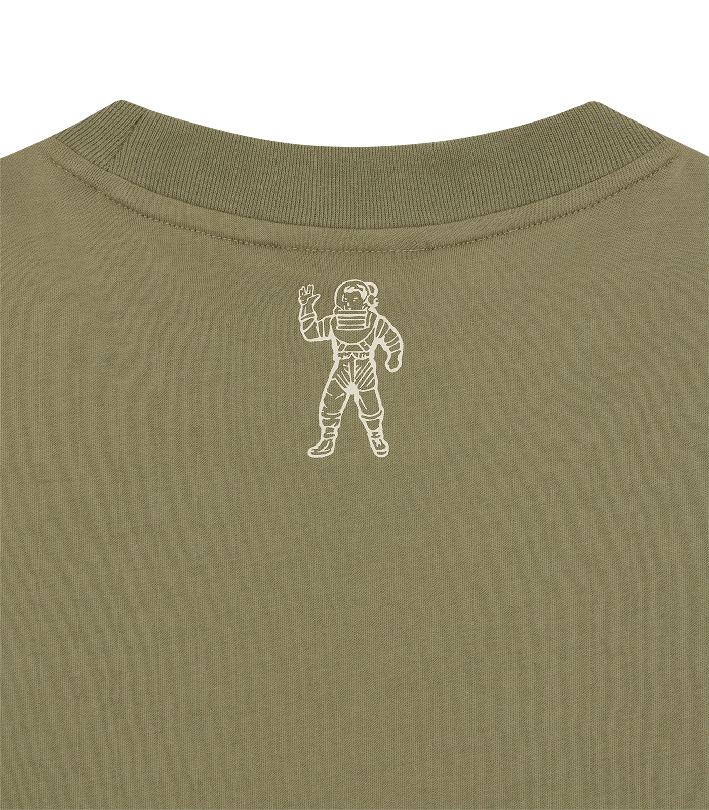 SMALL ARCH LOGO T-SHIRT - OLIVE/ECRU LOGO - Image 4