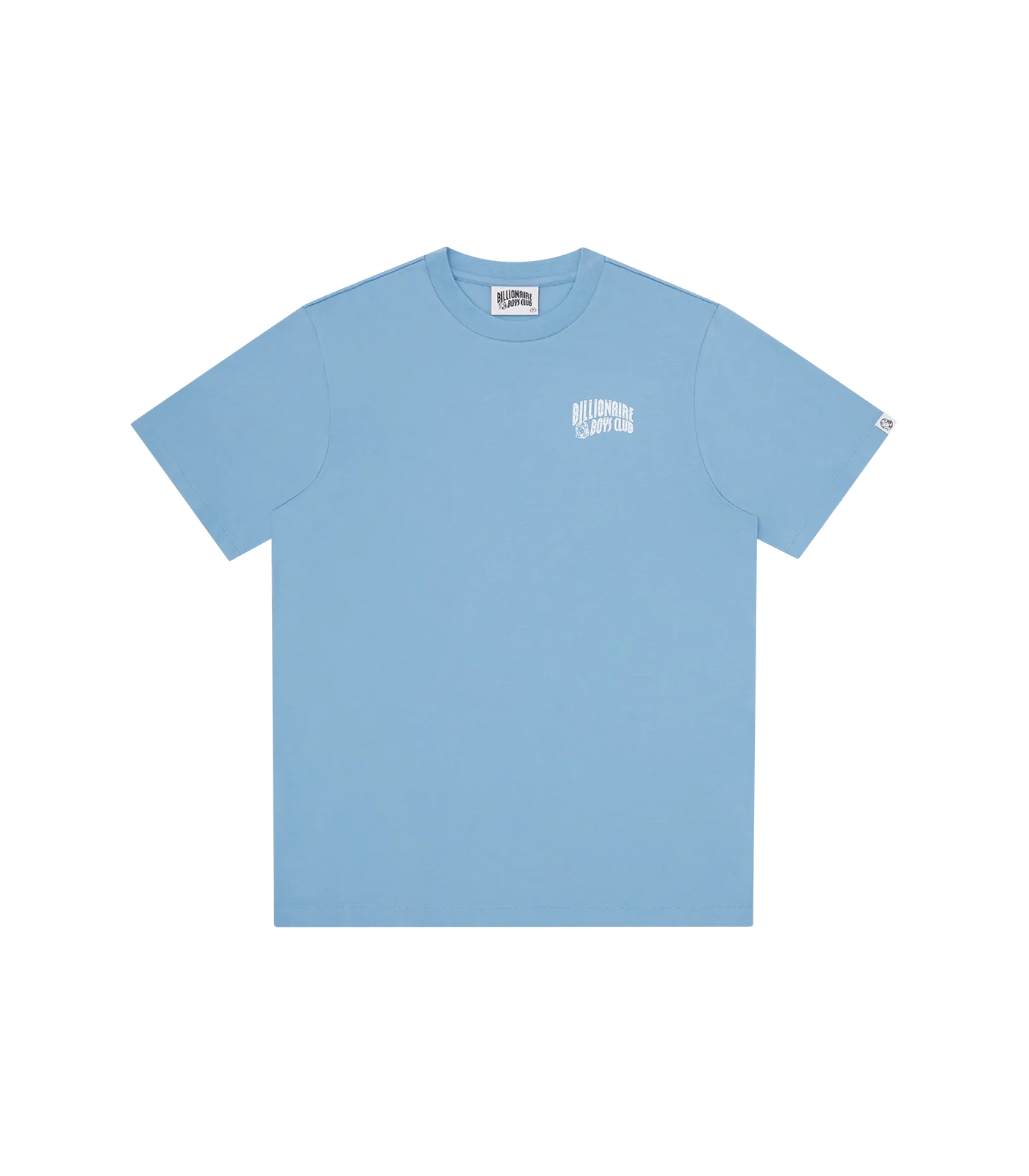 SMALL ARCH LOGO T-SHIRT - POWDER BLUE/WHITE LOGO