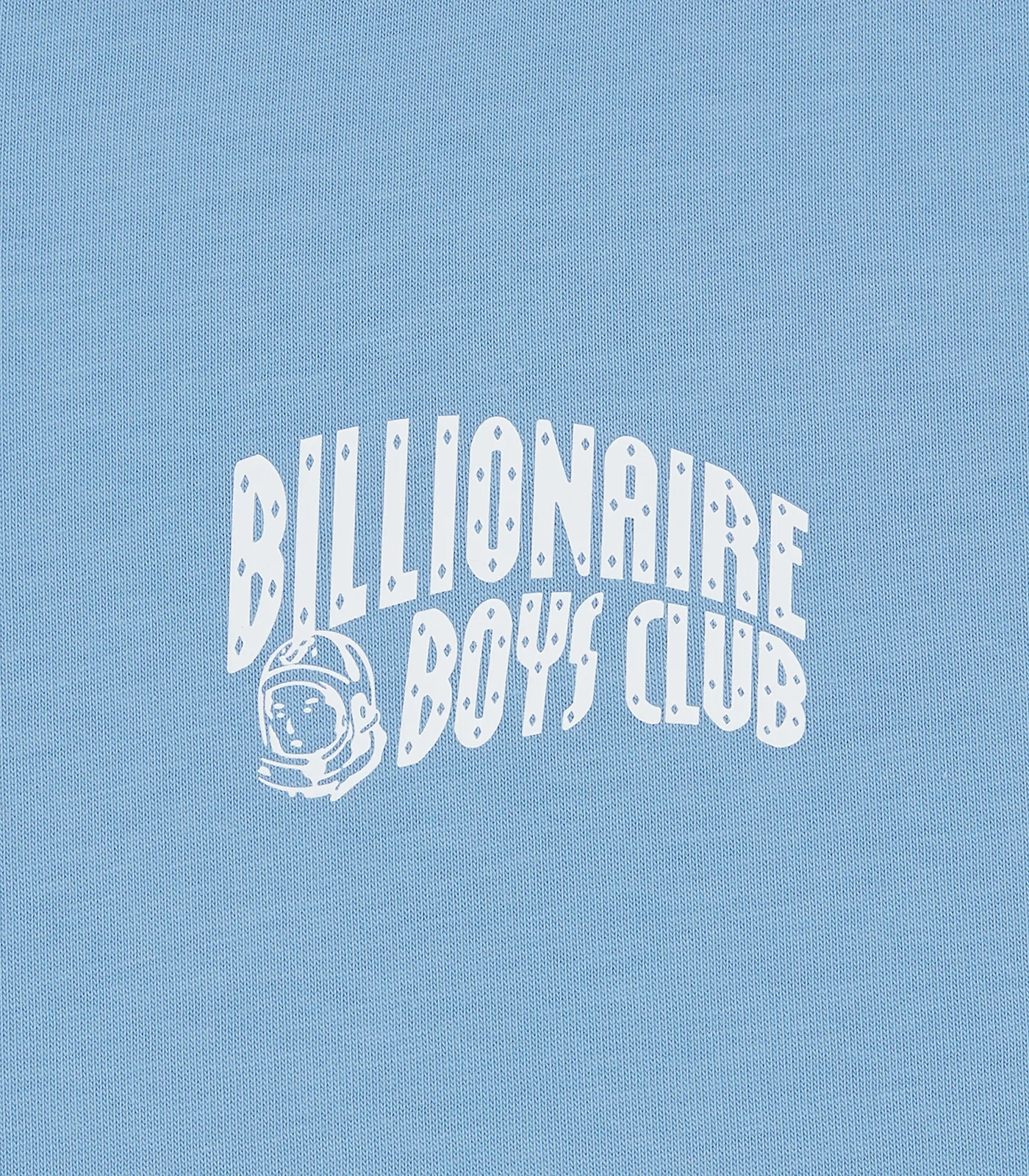 SMALL ARCH LOGO T-SHIRT - POWDER BLUE/WHITE LOGO - Image 3