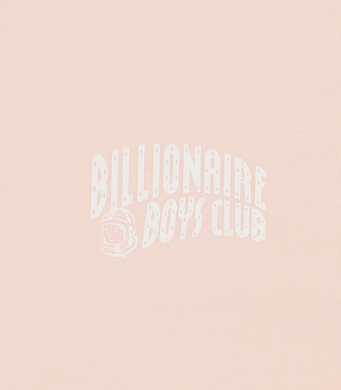 SMALL ARCH LOGO T-SHIRT - POWDER PINK/WHITE LOGO - Image 3