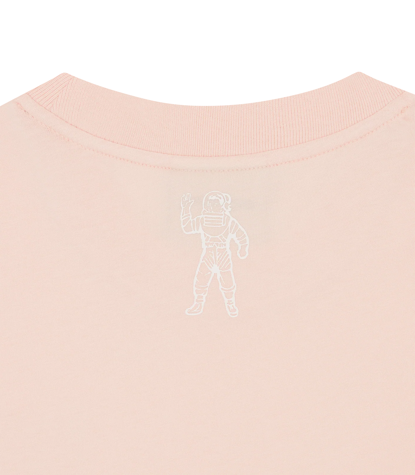 SMALL ARCH LOGO T-SHIRT - POWDER PINK/WHITE LOGO - Image 4