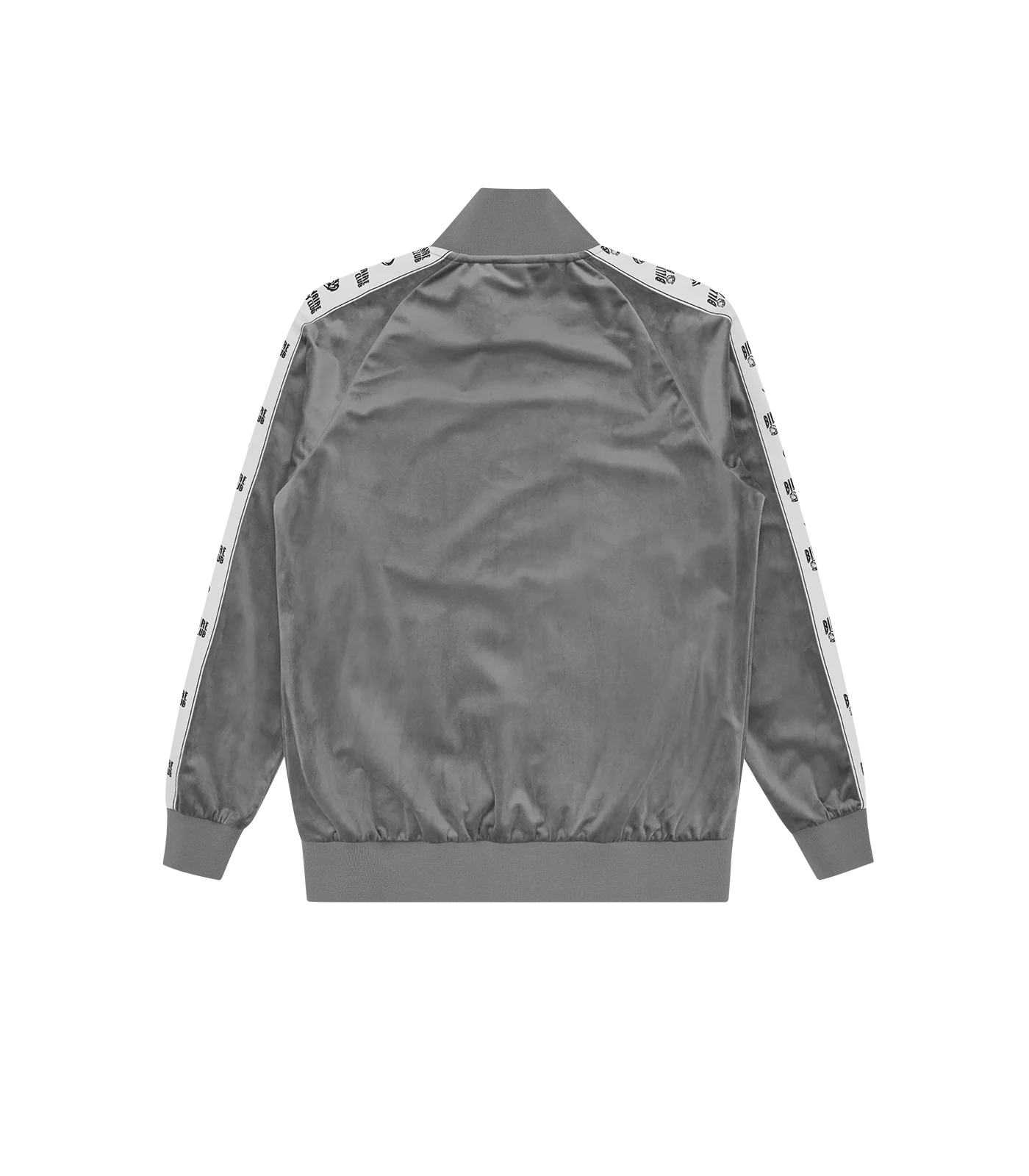 SMALL ARCH LOGO TAPED VELOUR TRACK TOP - CHARCOAL - Image 2