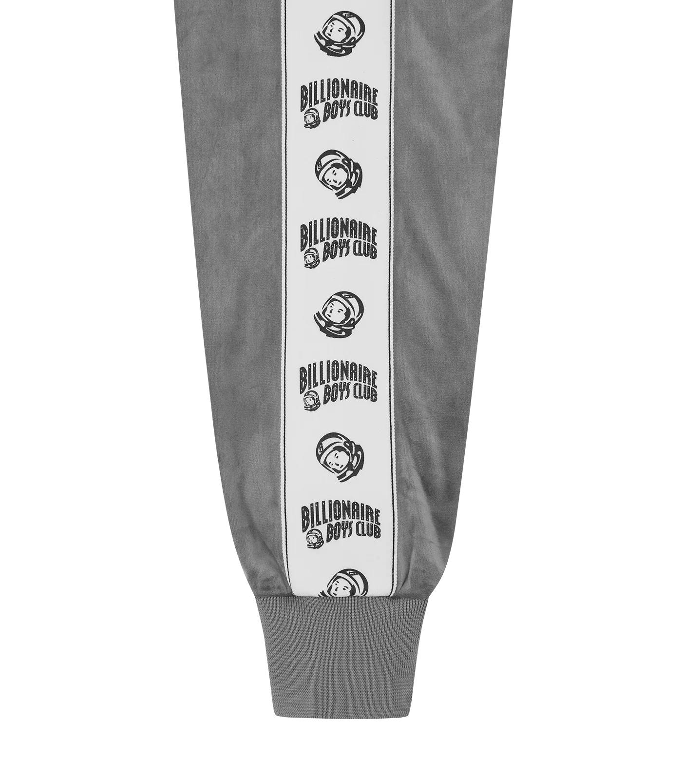 SMALL ARCH LOGO TAPED VELOUR TRACK TOP - CHARCOAL - Image 5