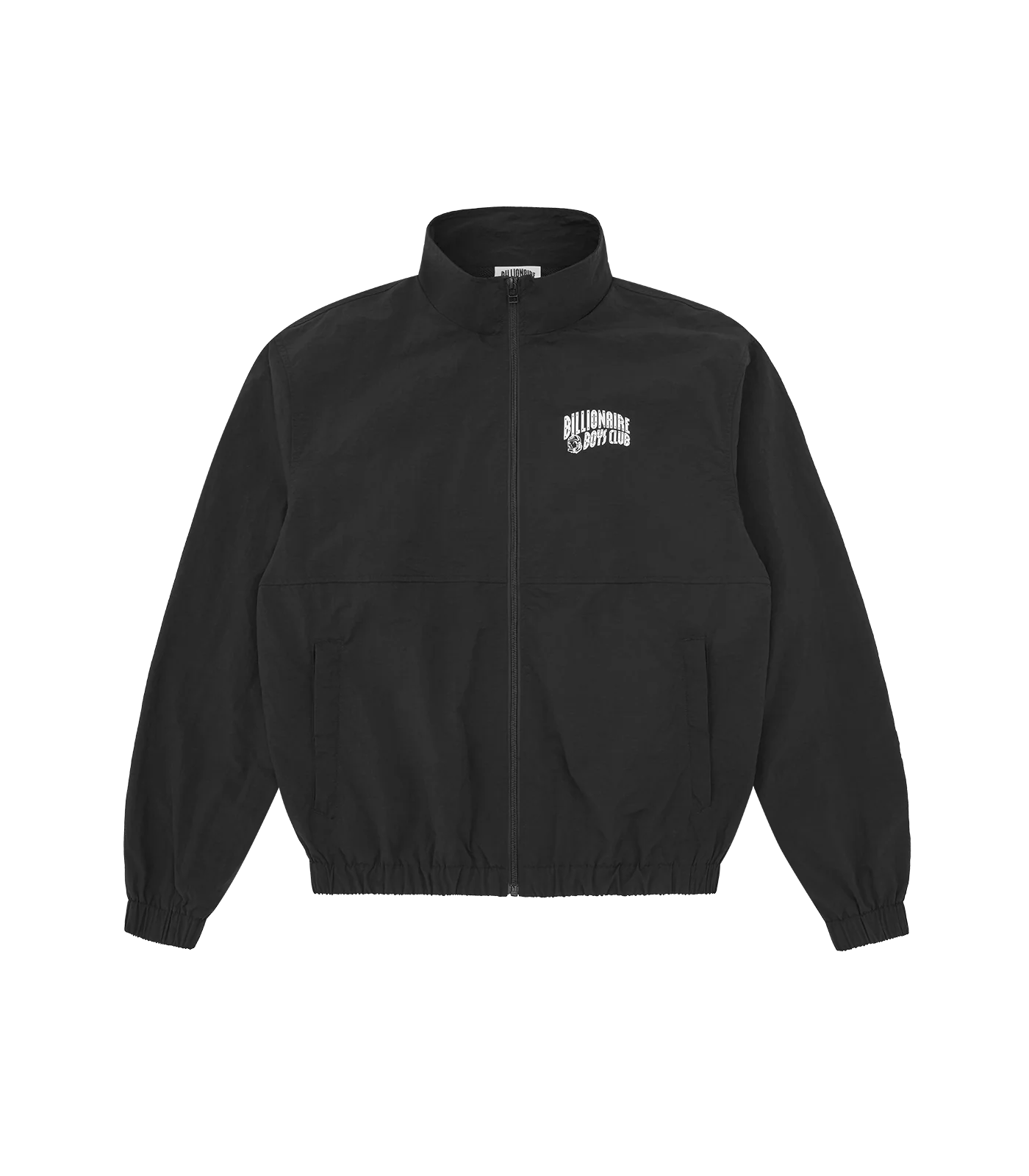 SMALL ARCH LOGO TRACK TOP - BLACK