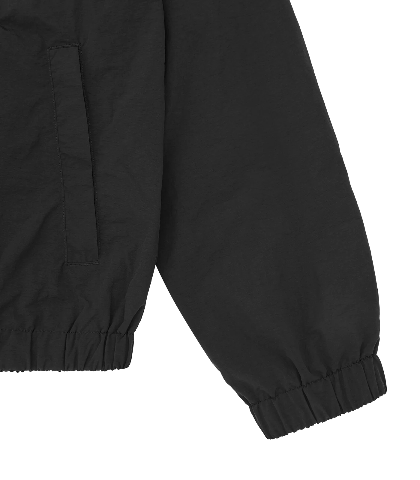 SMALL ARCH LOGO TRACK TOP - BLACK - Image 4
