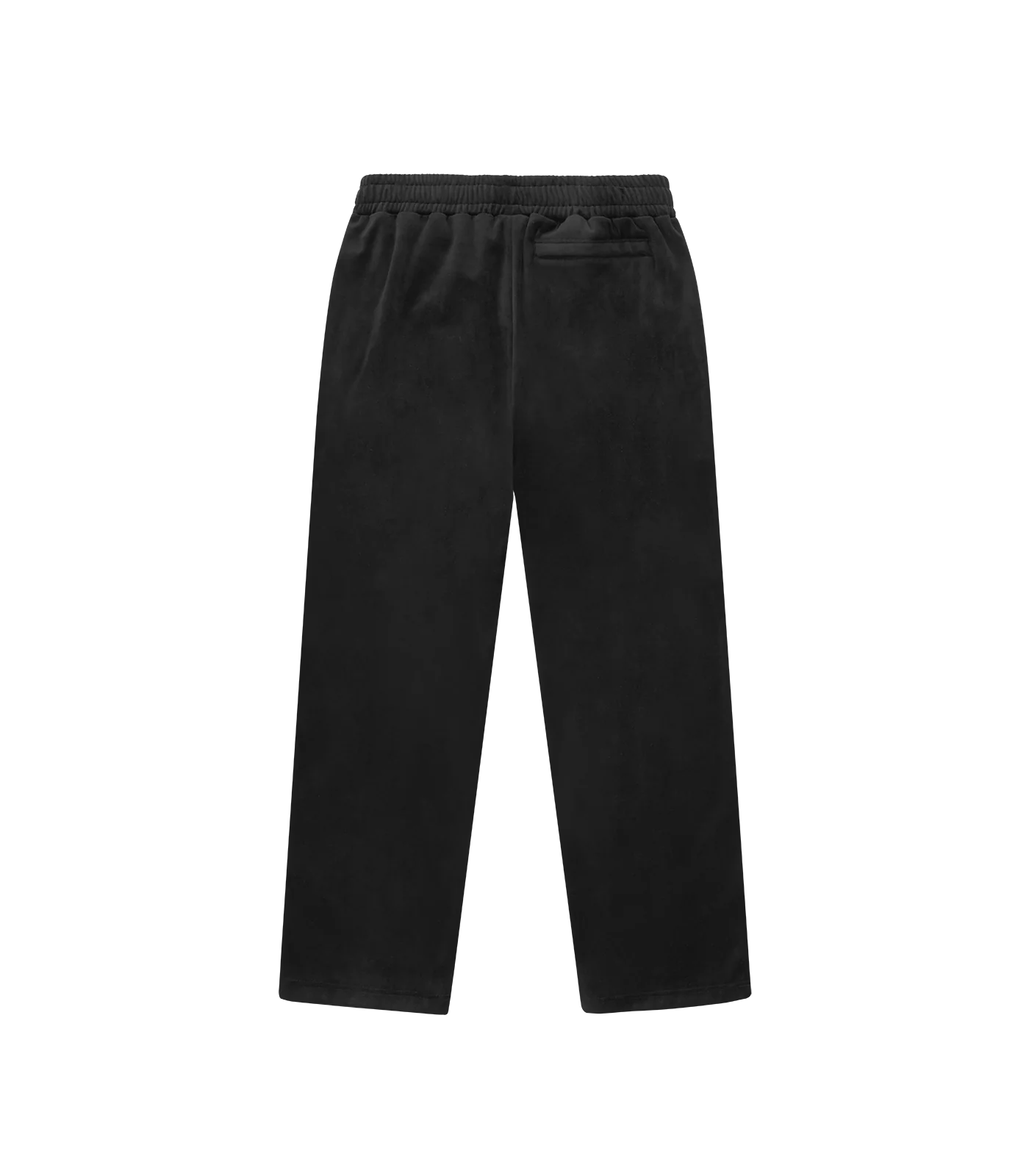 SMALL ARCH LOGO VELOUR TRACK PANTS - BLACK - Image 2
