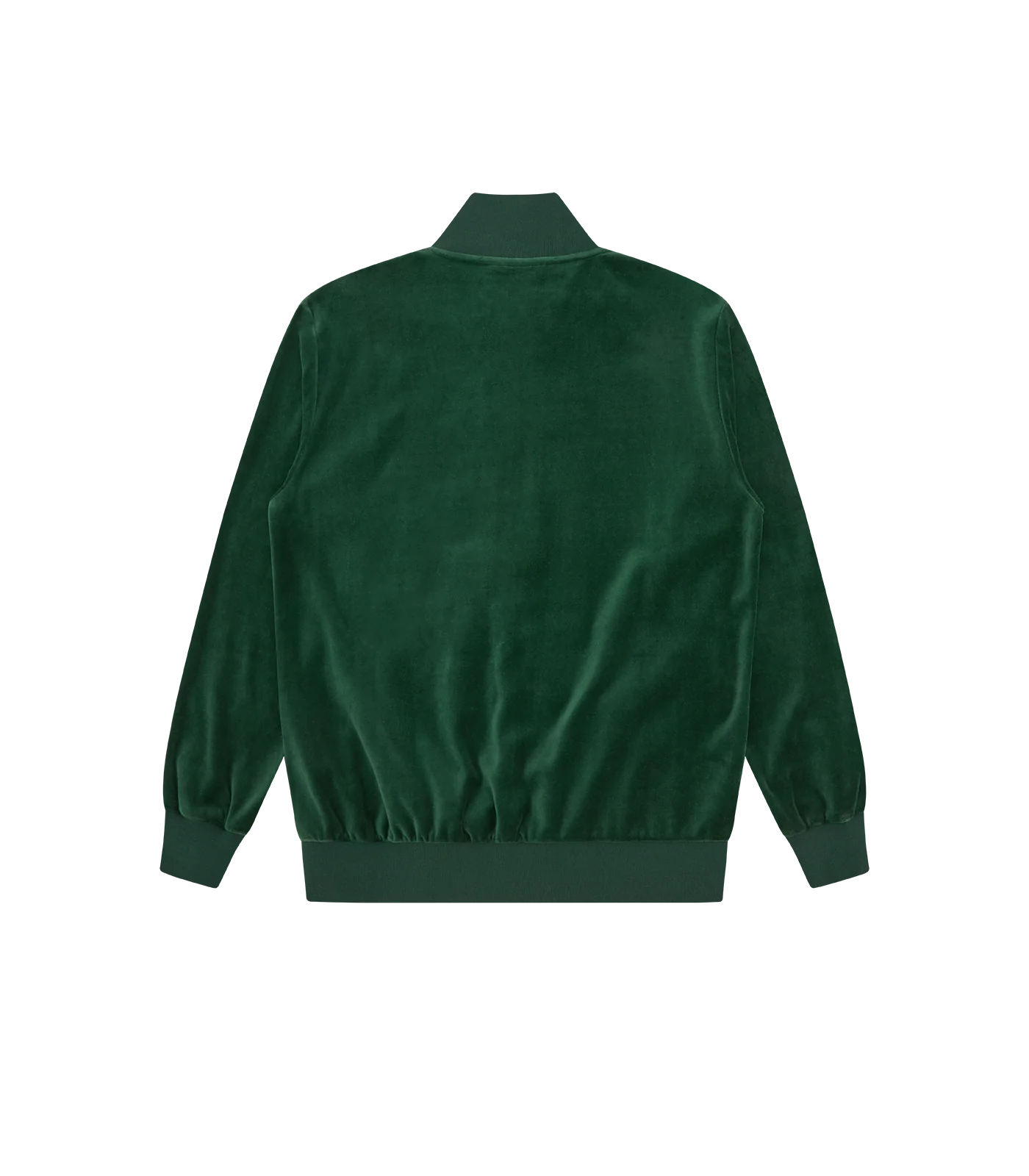 SMALL ARCH LOGO VELOUR TRACK TOP - FOREST GREEN - Image 2