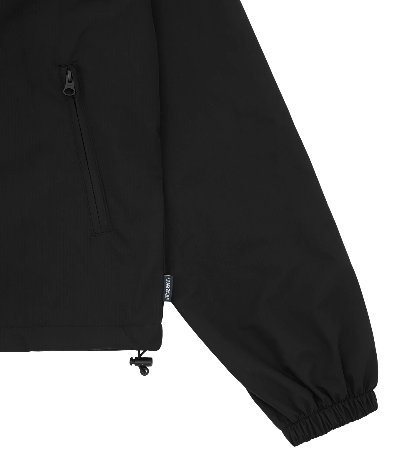 SMALL ARCH LOGO WINDBREAKER - BLACK - Image 4