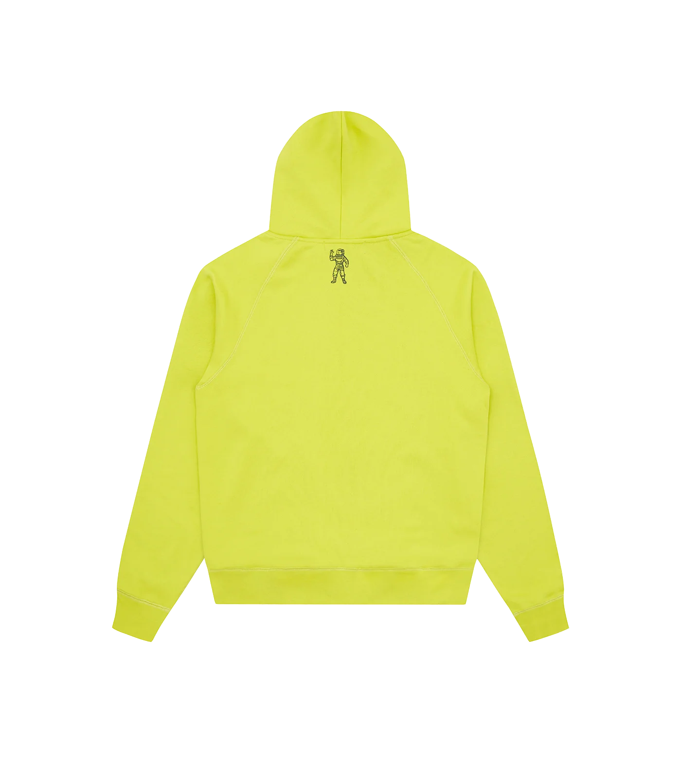 SMALL ARCH LOGO ZIP THROUGH HOOD - ACID YELLOW - Image 2
