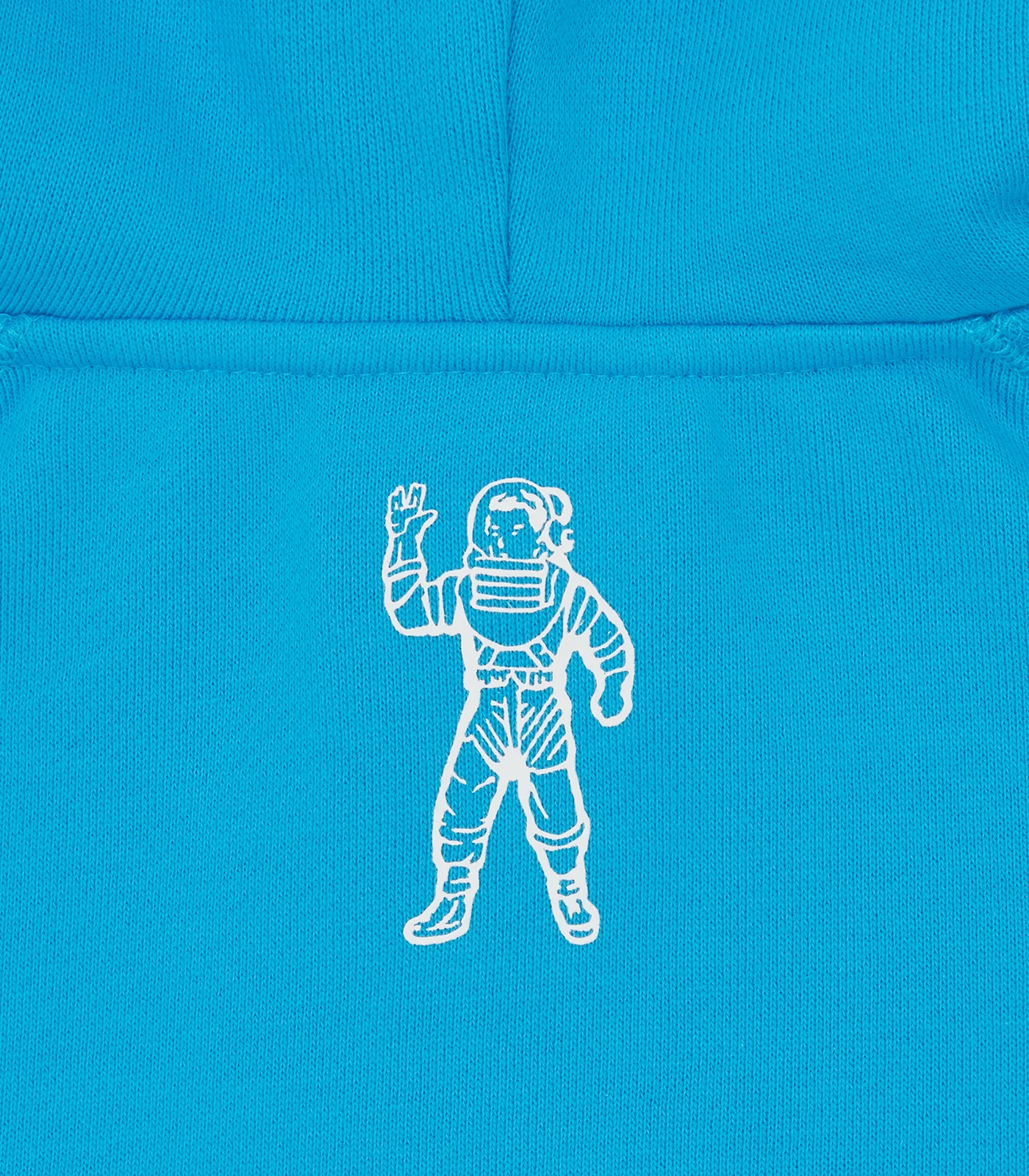 SMALL ARCH LOGO ZIP THROUGH HOOD - AQUA BLUE - Image 5