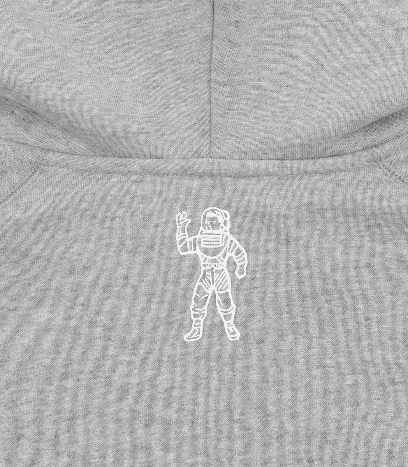 SMALL ARCH LOGO ZIP THROUGH - HEATHER GREY - Image 5