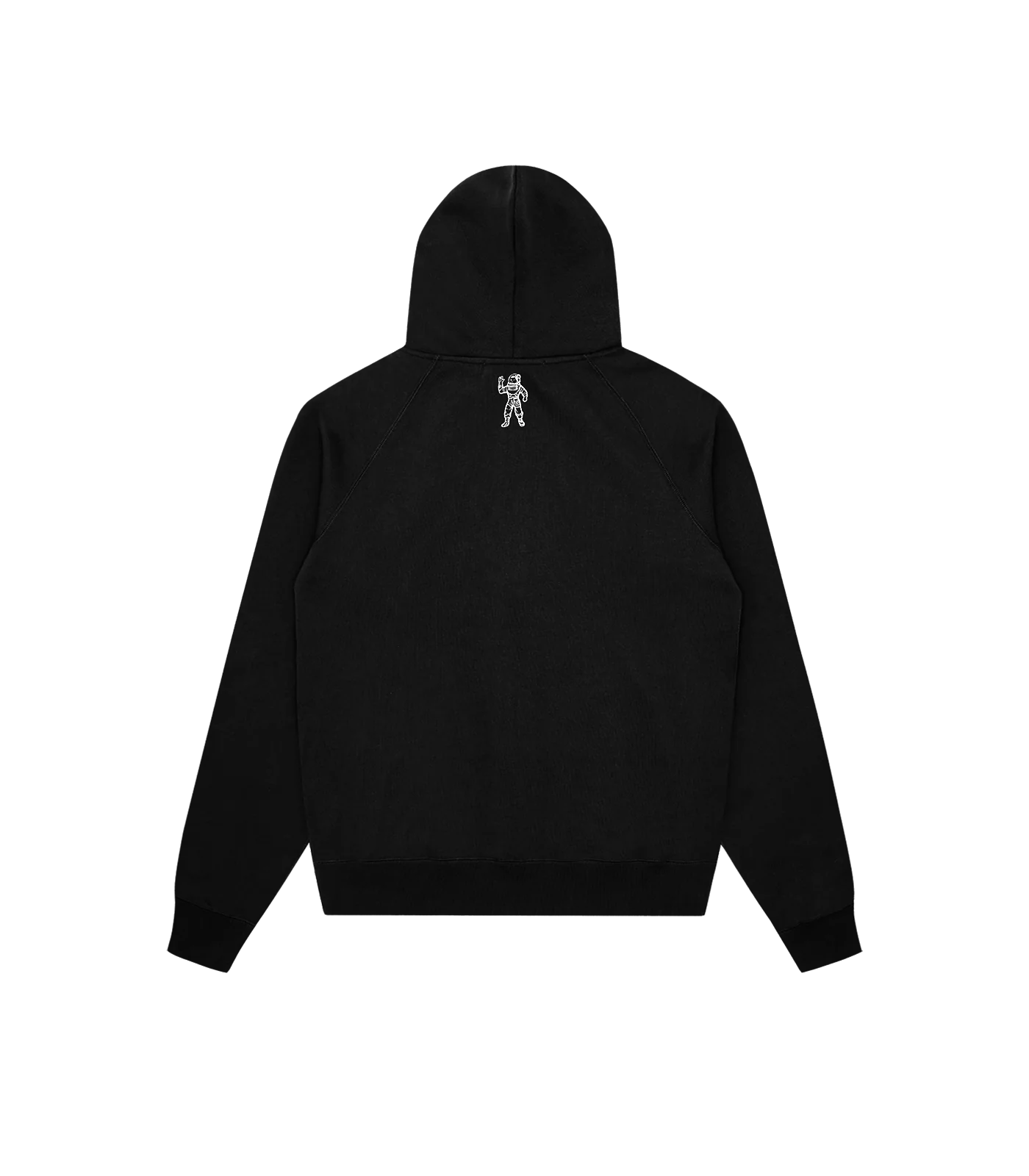 SMALL ARCH LOGO ZIP THROUGH HOOD - BLACK - Image 2